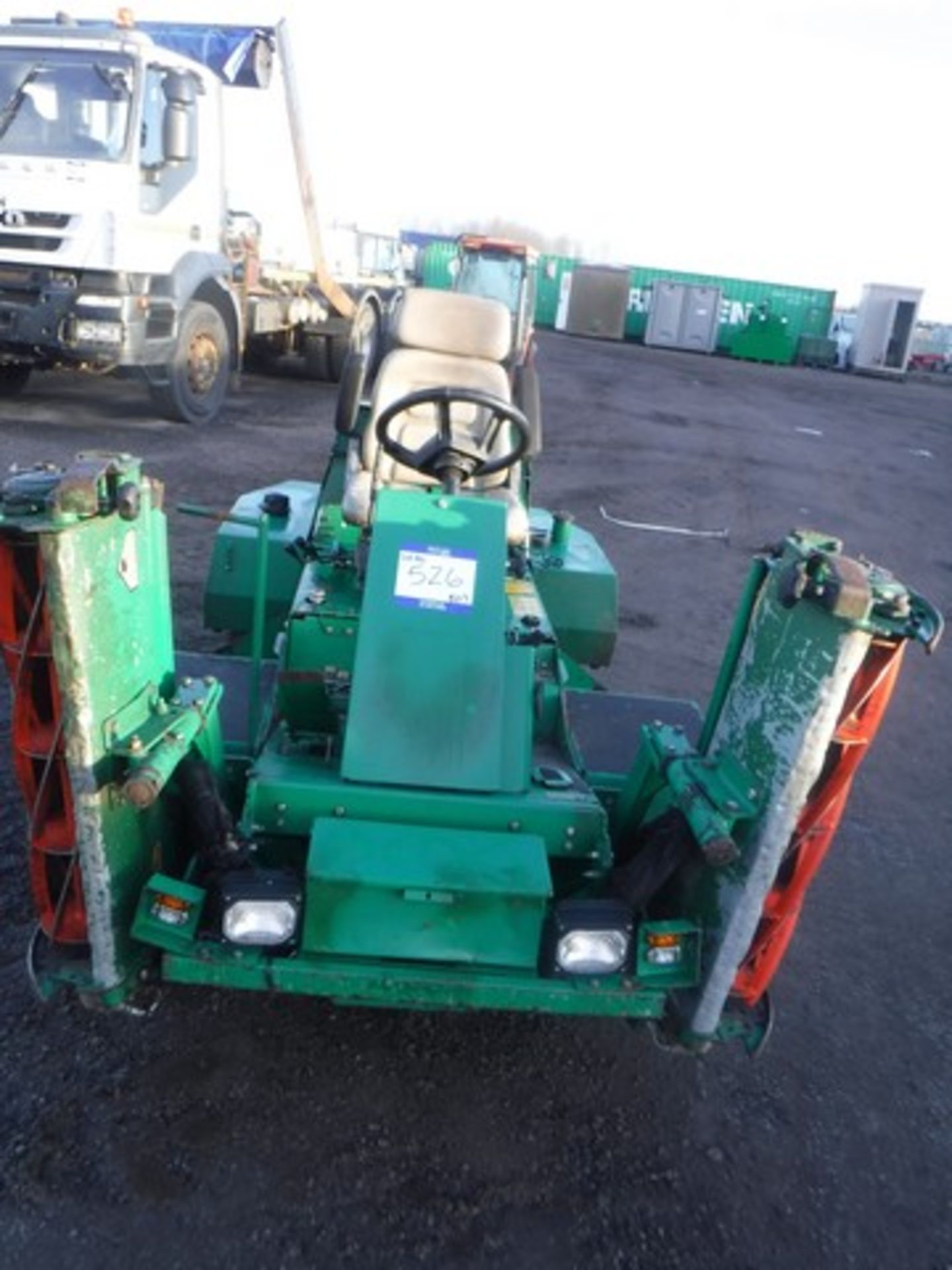 RANSOMES highway mower 3075 hrs.S/N WJ000567. Reg No SN51 ZXC