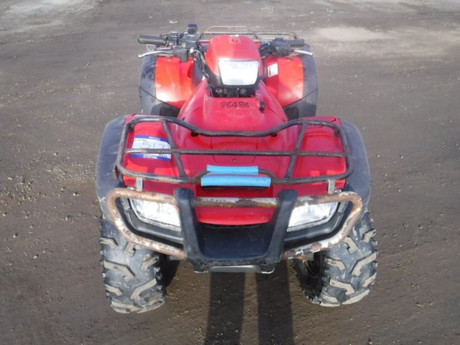 HONDA QUAD TRX 500 FM6 2863km and 431 hrs (not verified) FC86486 - Image 2 of 6