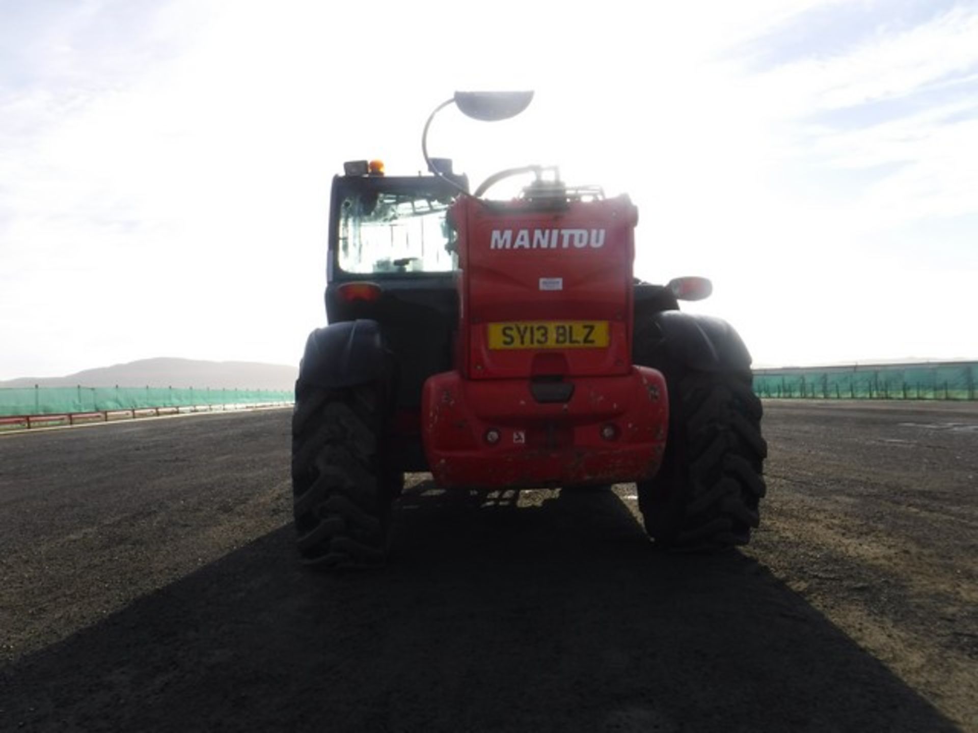2012 MANITOU MT1840 telehandler c/w pallet forks. CE marked. Lift capacity 4000kg. Max reach 18m. Re - Image 7 of 12