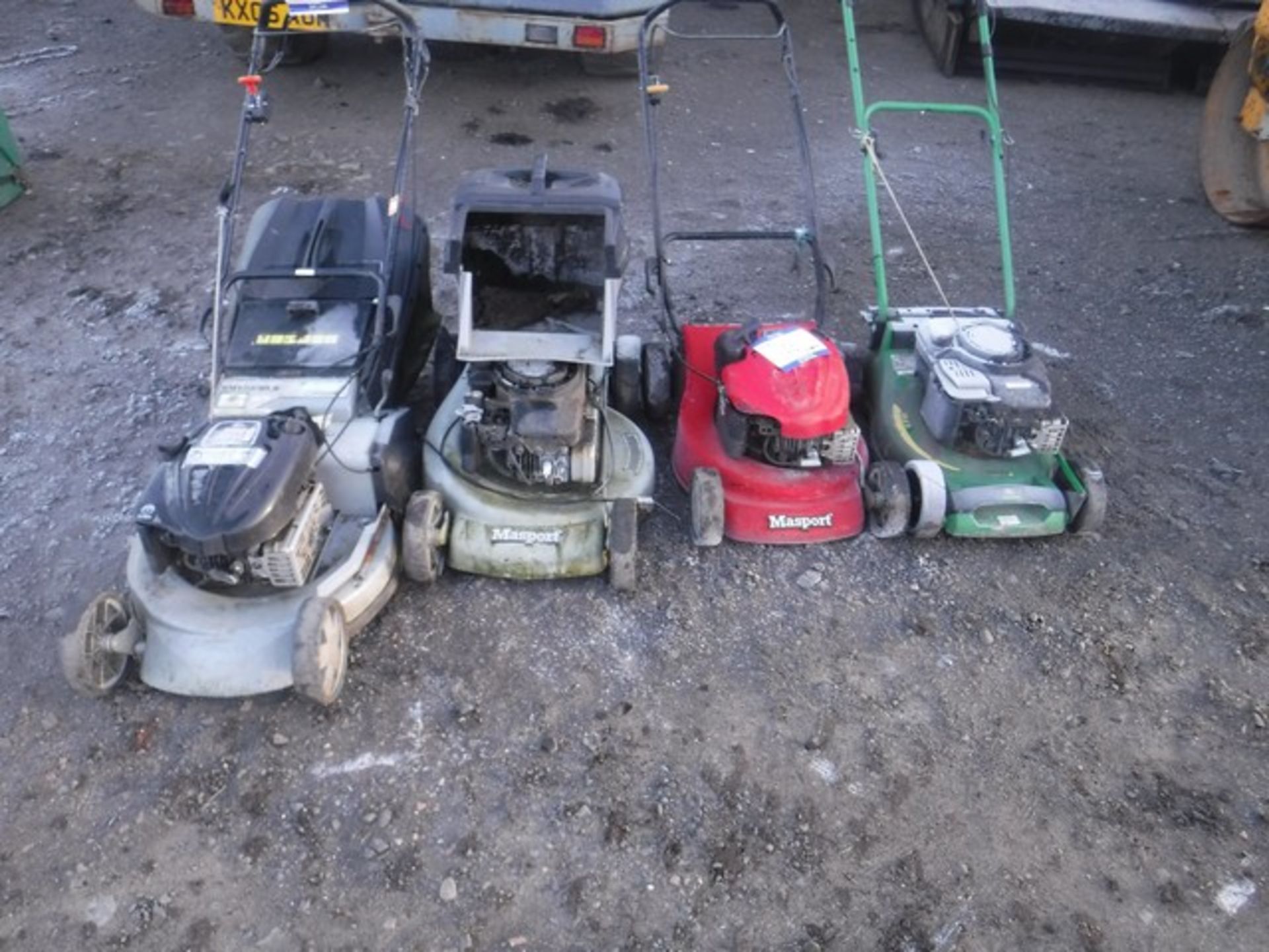 MASSPORT 800ST, Massport 675, John Deere & Rotarola mowers