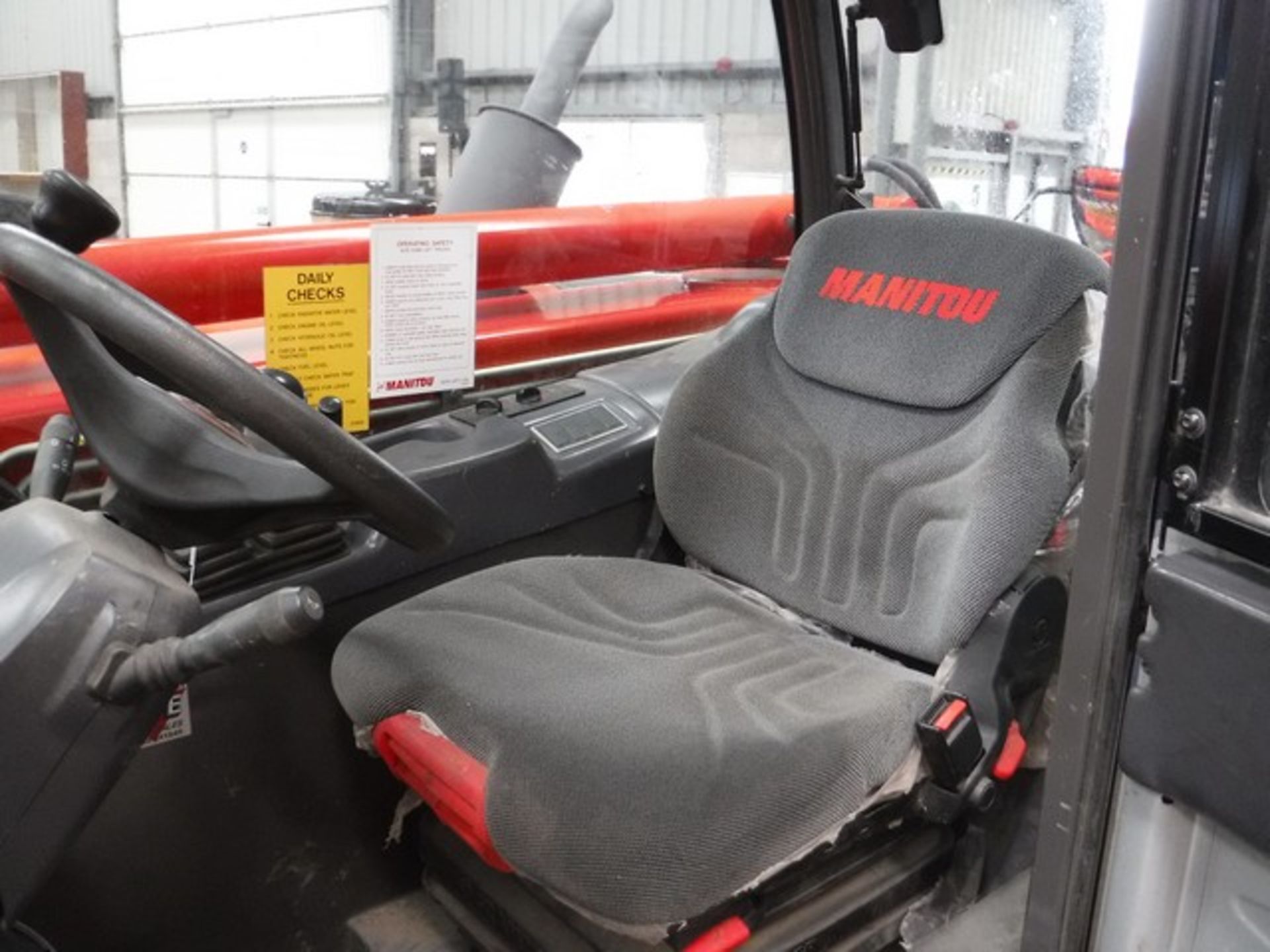 2010 Manitou MT932 only 857 hrs from new, sold c/w side shift forks reg FJ60 BZK - Image 11 of 13