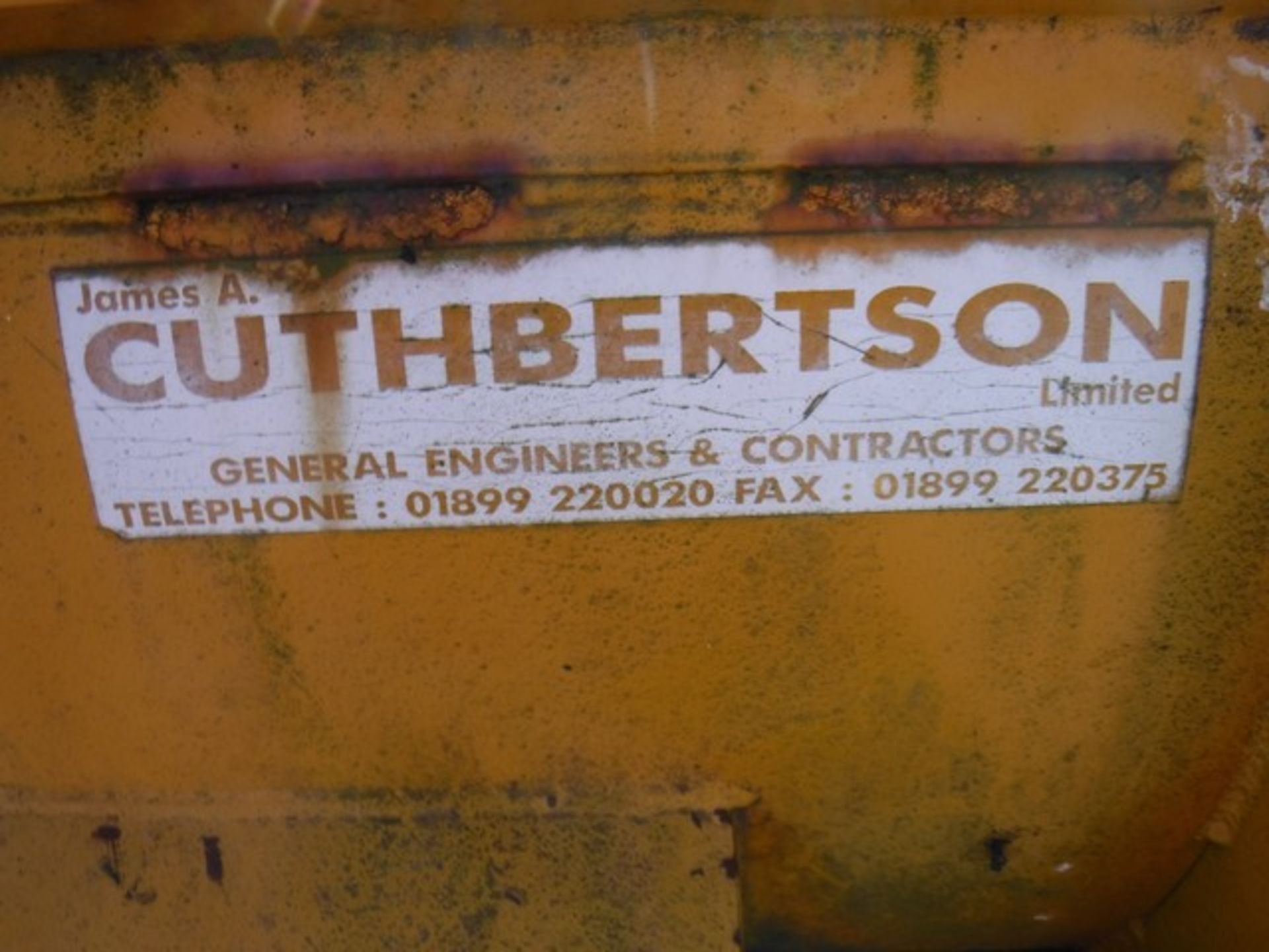 CUTHERBERTSON 3m steel blade plough - Image 3 of 3