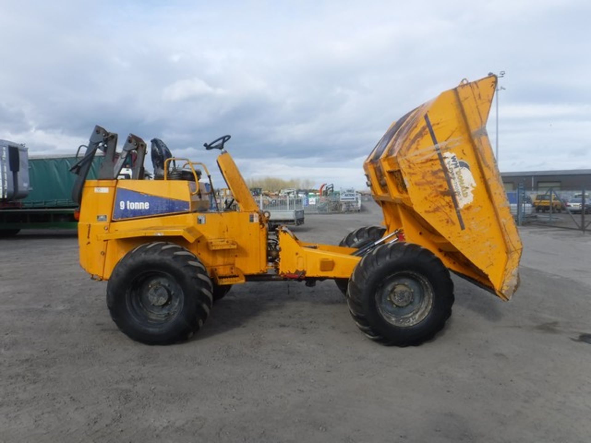 THWAITES 9T dumper. YEAR 2007 3541 hrs (not verified) Documents in office. - Image 3 of 9