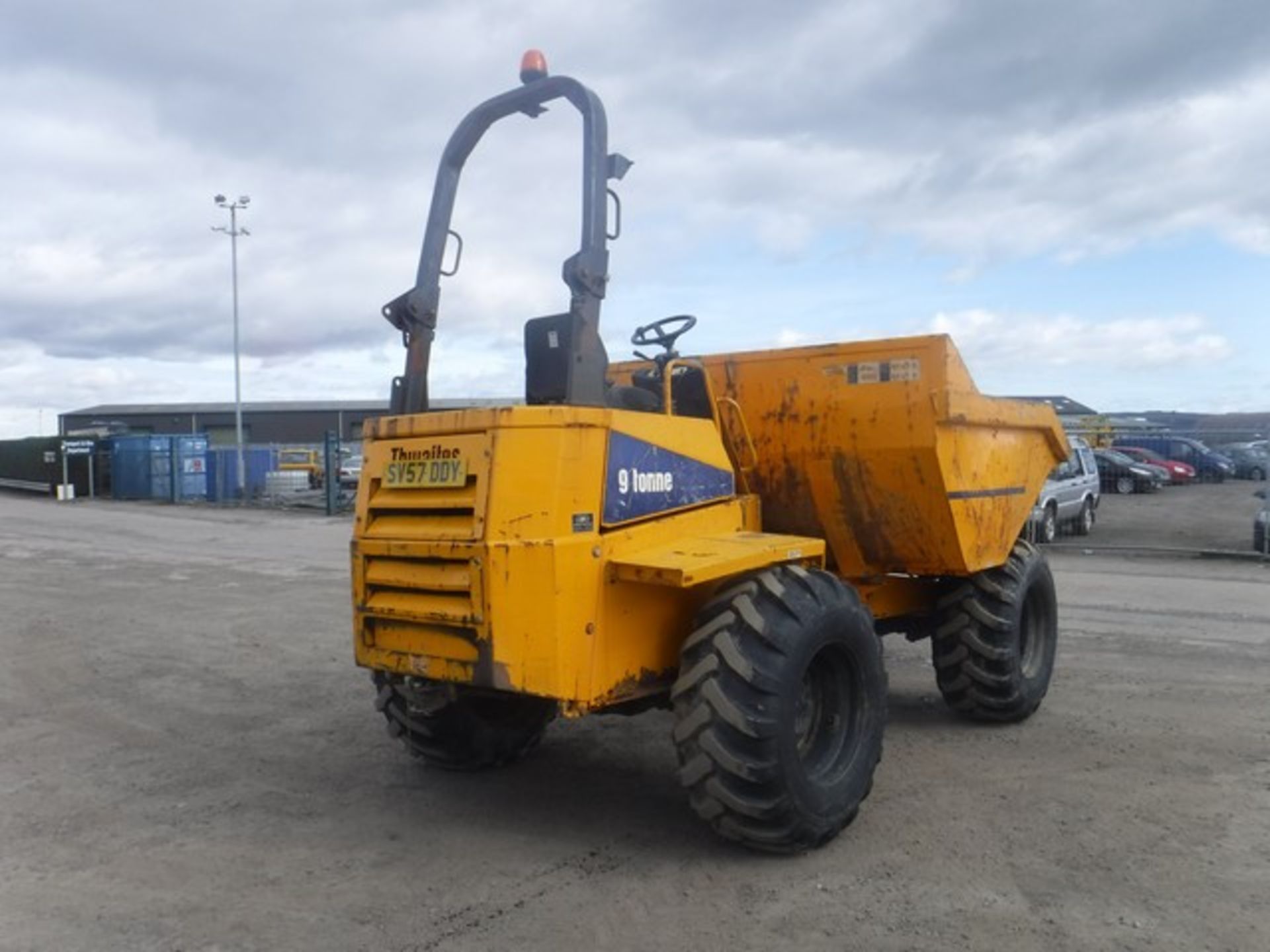 THWAITES 9T dumper. YEAR 2007 3866 hrs (not verified) Documents in office. - Image 5 of 9