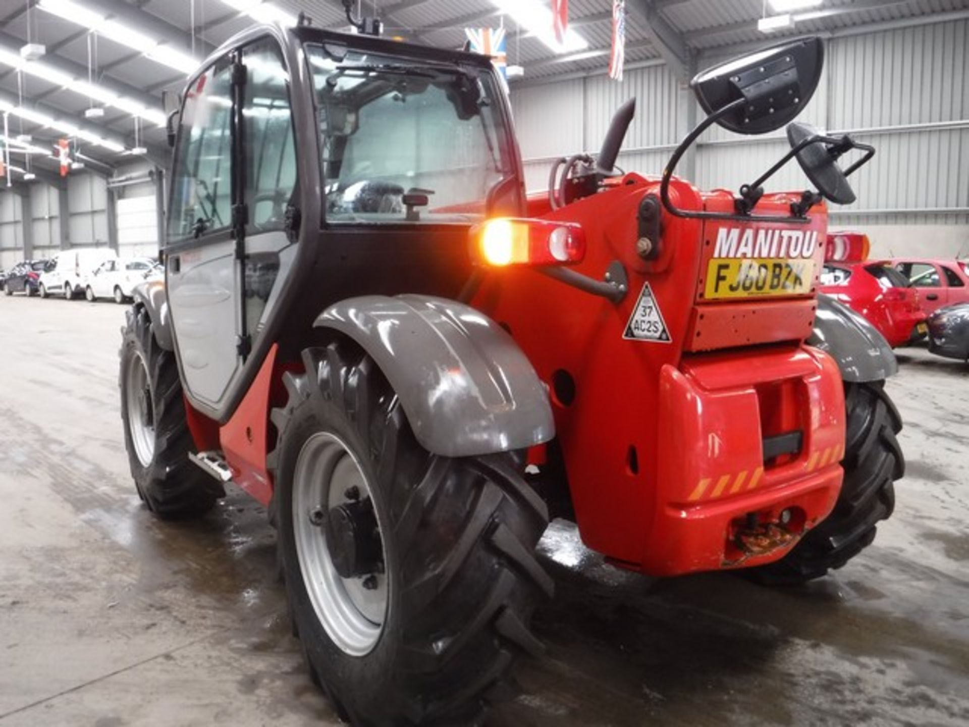 2010 Manitou MT932 only 857 hrs from new, sold c/w side shift forks reg FJ60 BZK - Bild 13 aus 13