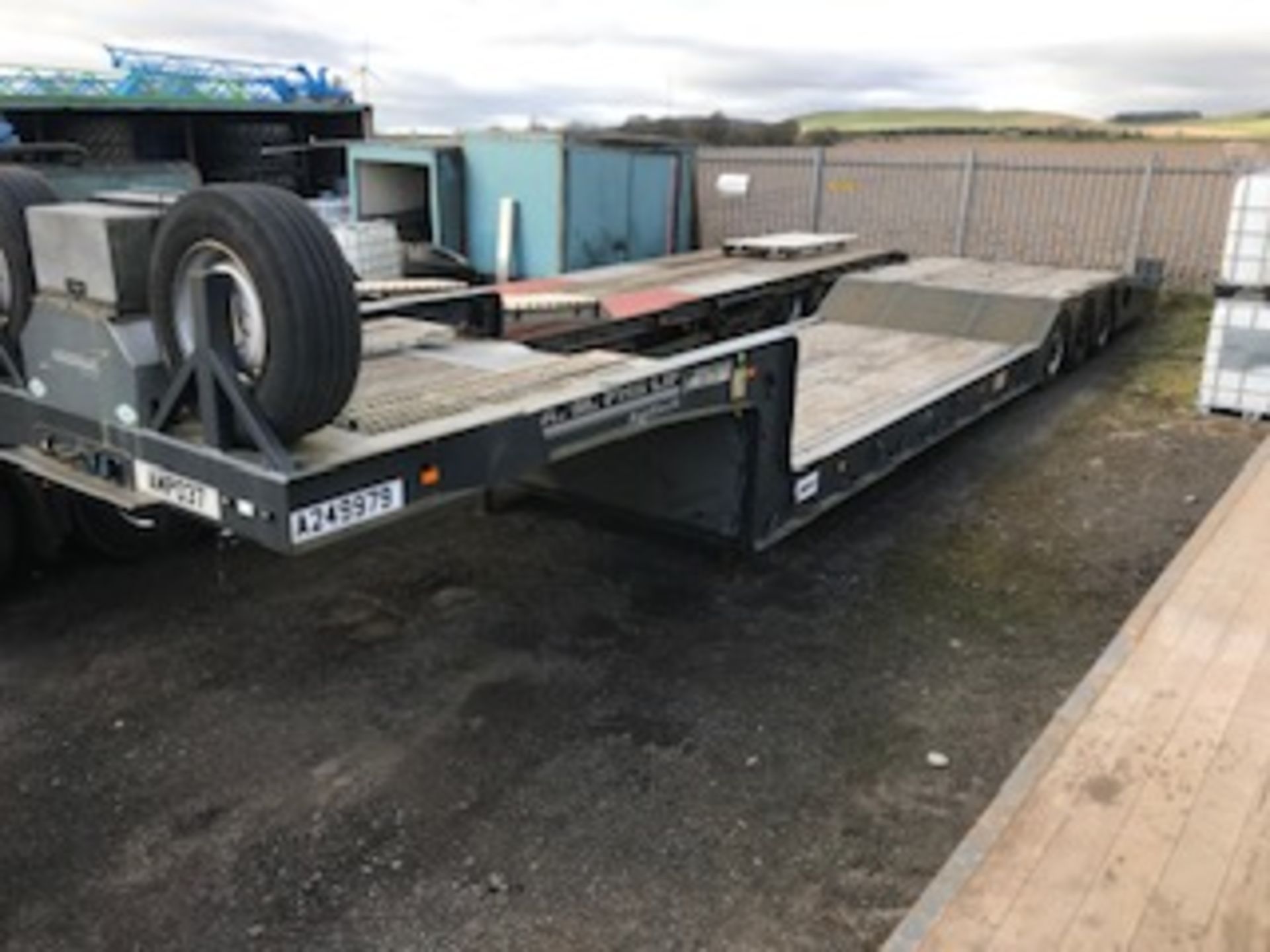 1997 Transporter engineer recovery trailer c/w ramps and electric winch - Image 2 of 11