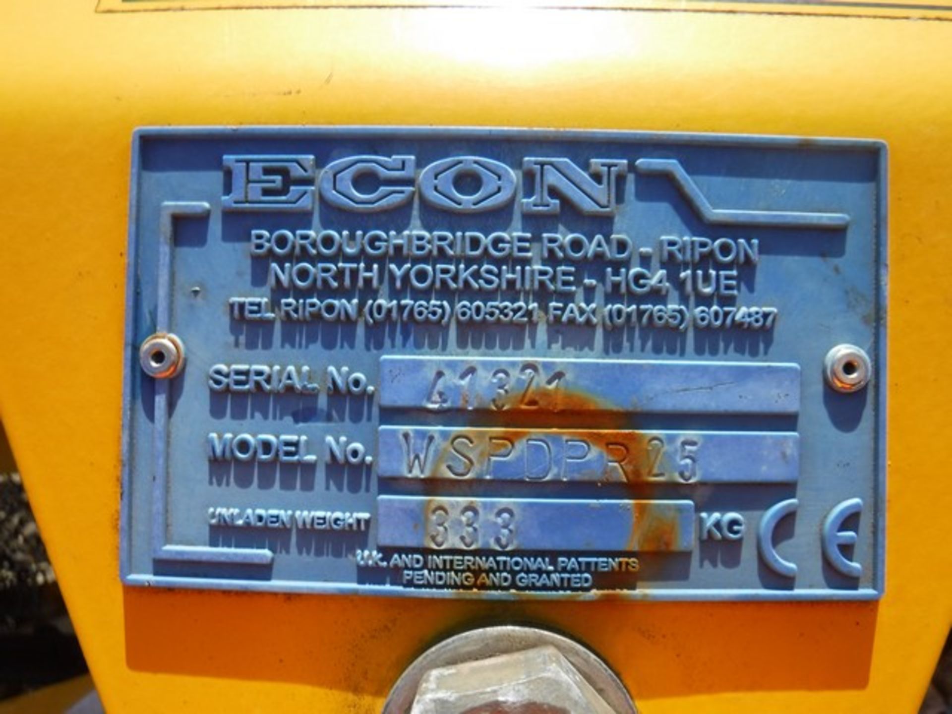 ECON 3m polyblade plough - Image 3 of 3
