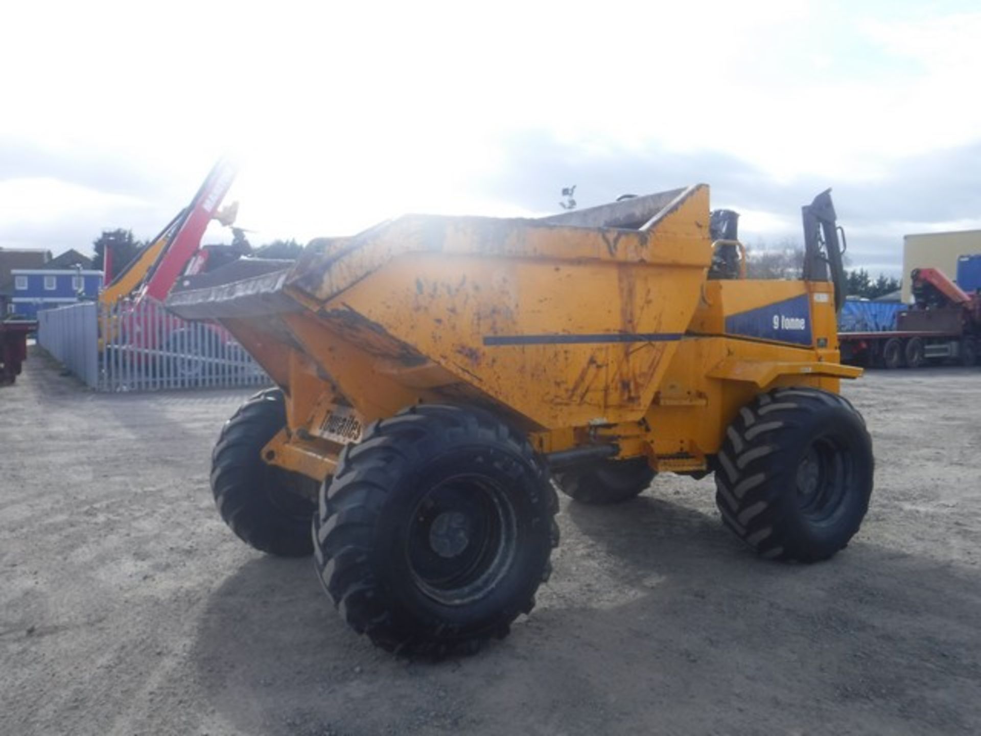 THWAITES 9T dumper. YEAR 2007 3541 hrs (not verified) Documents in office.