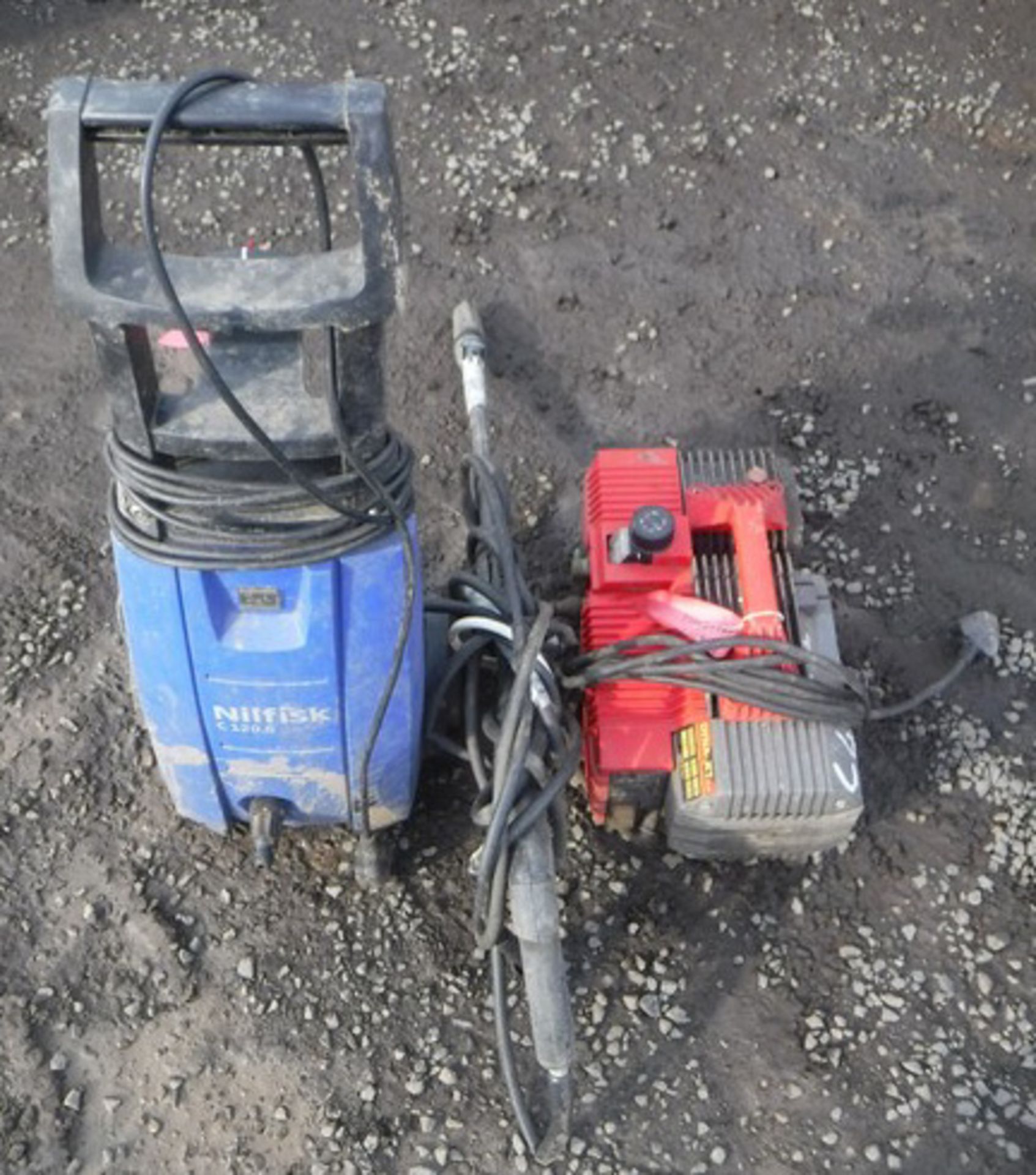 NILFISK C120.6 pressure washer Asset STPRTS &amp; DYNA-JET 8-70 pressure washer, Asset C4