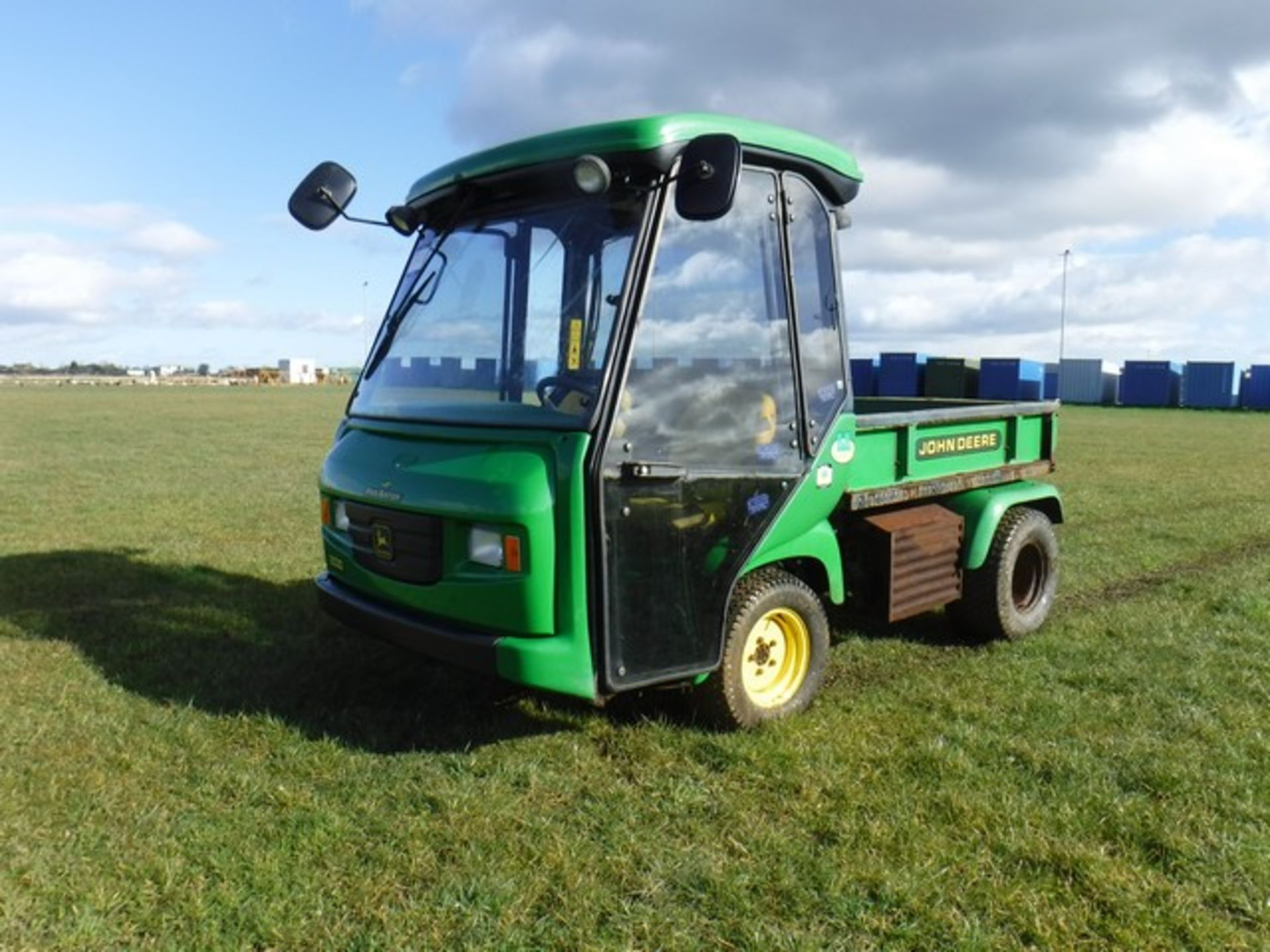 JOHN DEERE PRO gator. 2023hrs (not verified). Documents in office