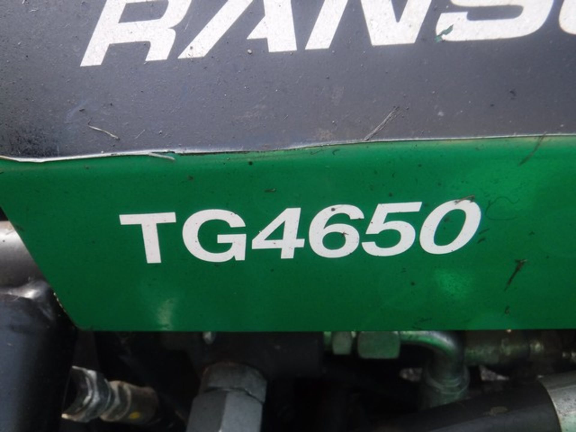 2013 RANSOMES TG4650 cylinder gang mower S/N UA200437. FL NO F0058 - Image 4 of 6