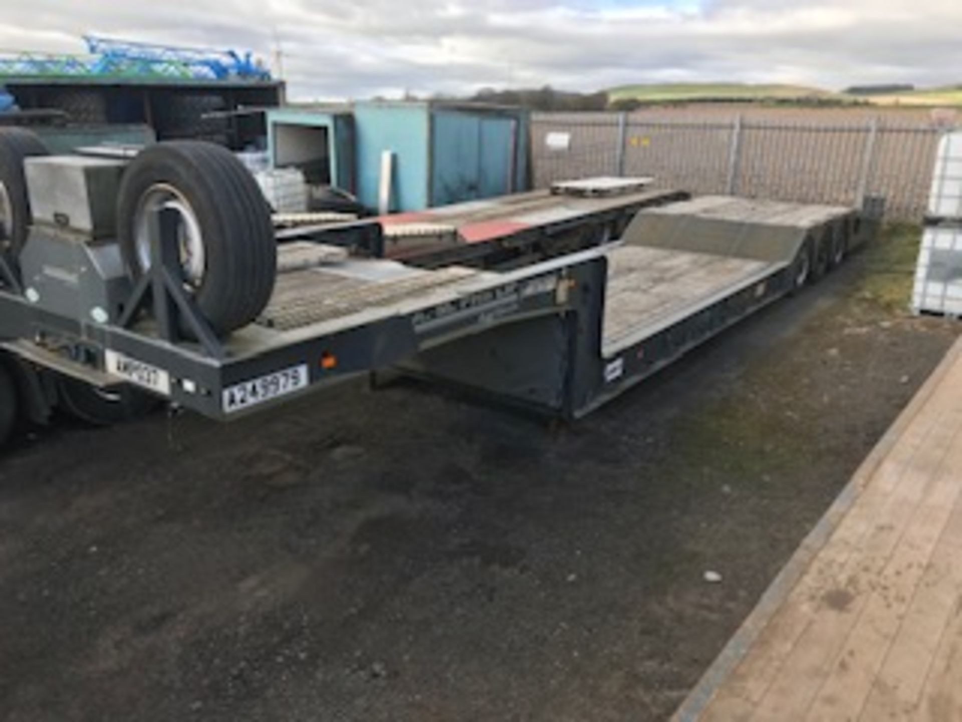 1997 Transporter engineer recovery trailer c/w ramps and electric winch - Image 3 of 11