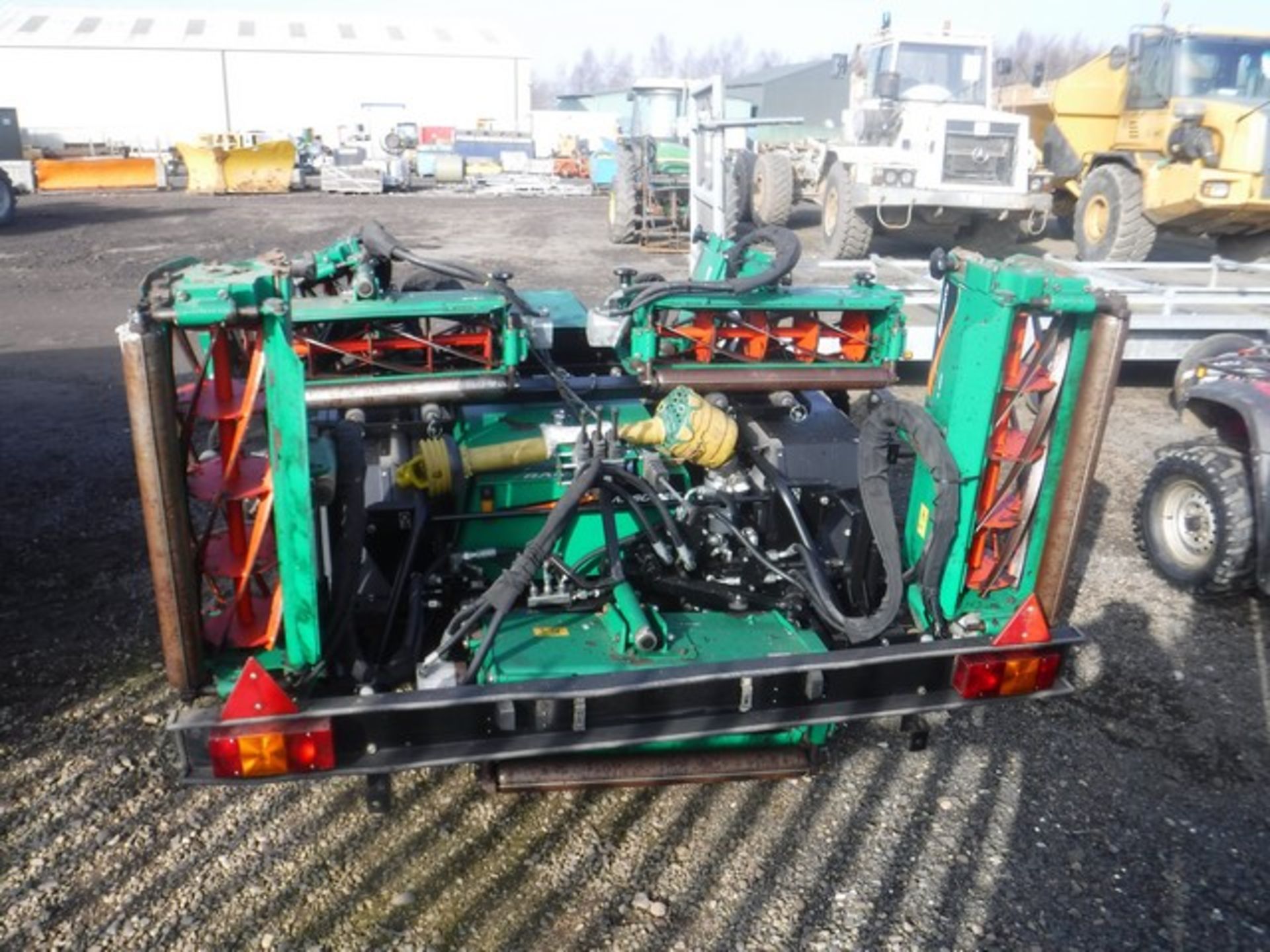 2013 RANSOMES TG4650 cylinder gang mower S/N UA200437. FL NO F0058 - Image 2 of 6