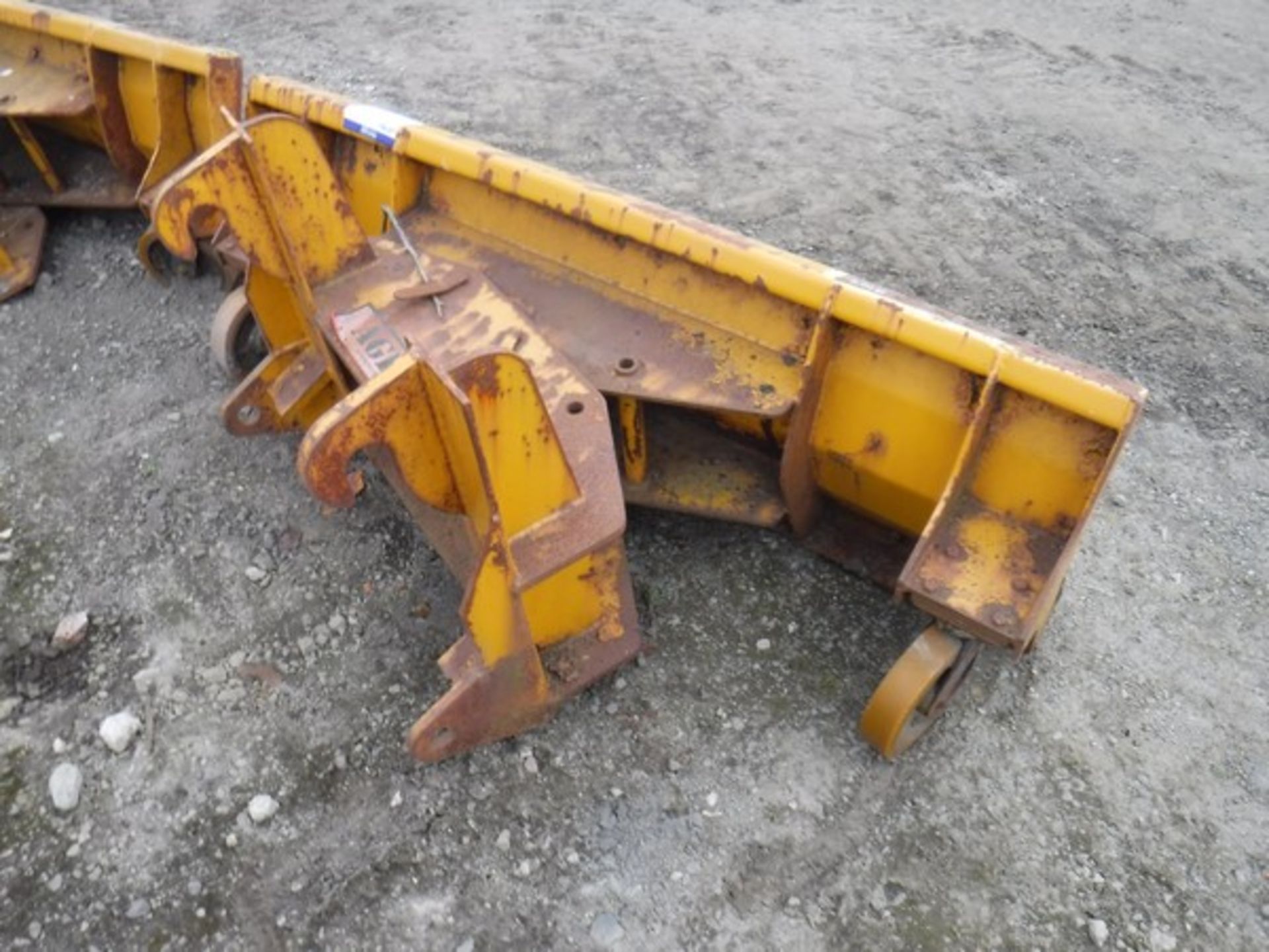 2005 AGRIQUIP snow plough for JCB 2CX - Image 2 of 2