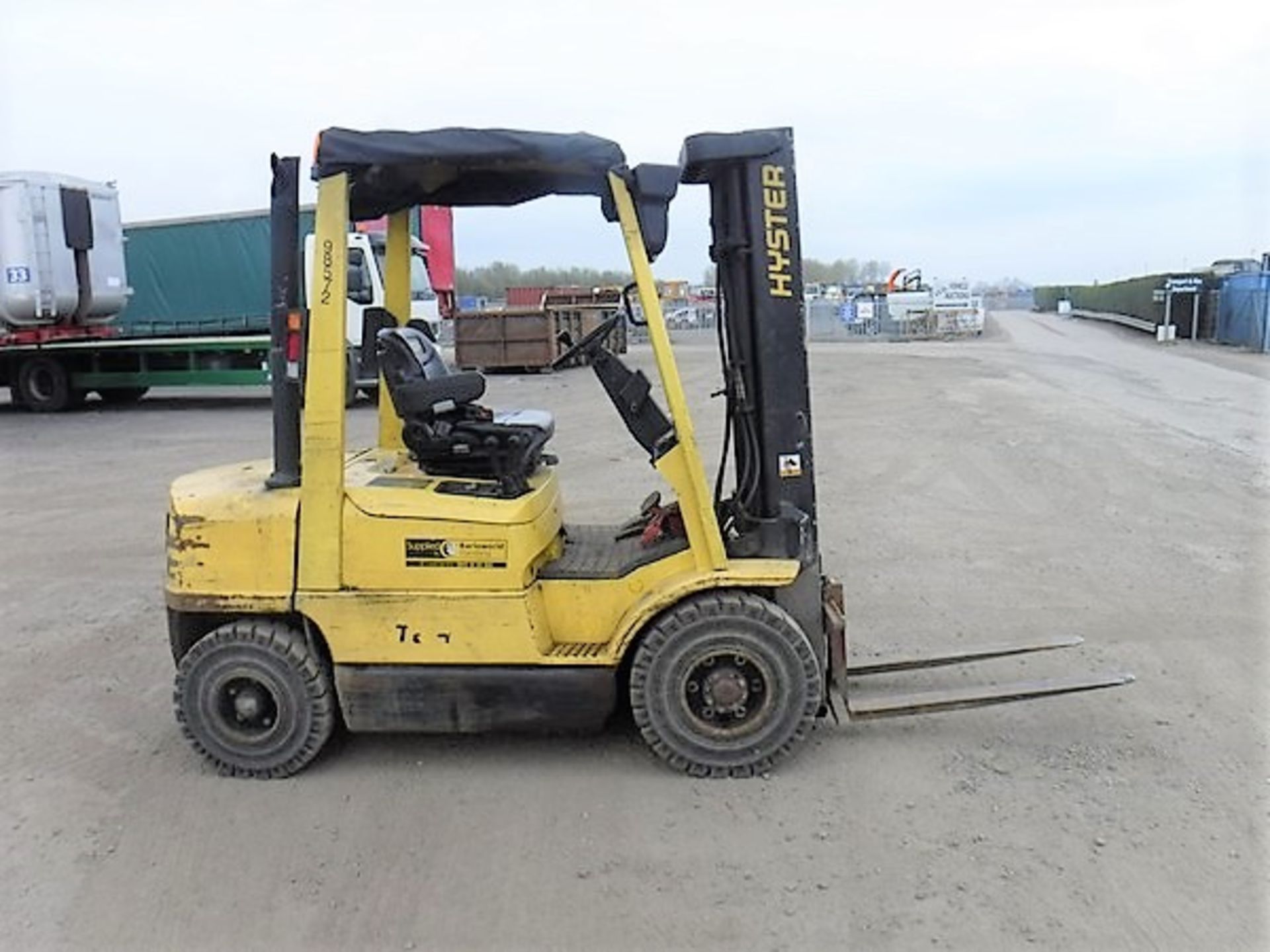 HYSTER H2.50 XM forklift. 5532hrs (not verified) - Image 3 of 7