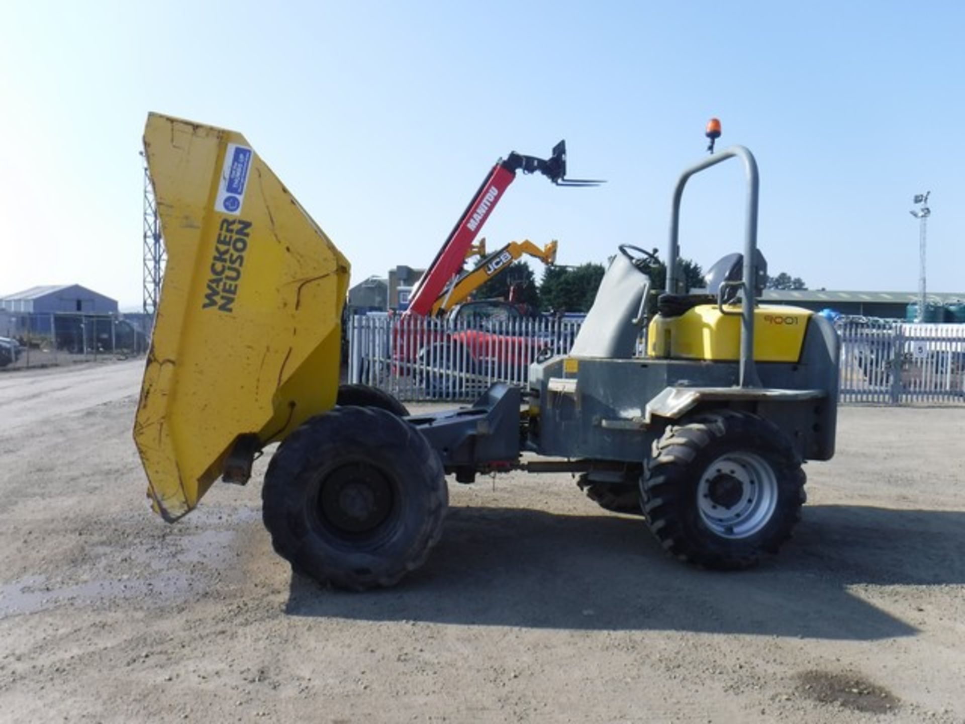 2012 WACKER NEUSON 9001 9 ton dumper, 1883hrs (not verified) S/N PAL00168 - Image 5 of 7