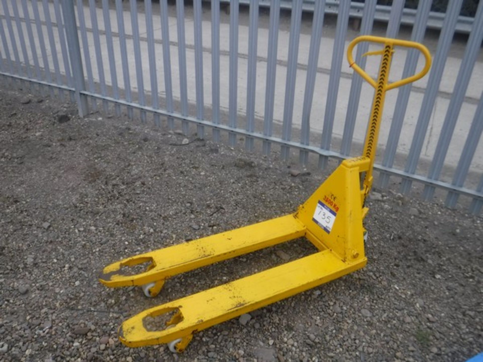 Pallet barrow, 2500kg lift