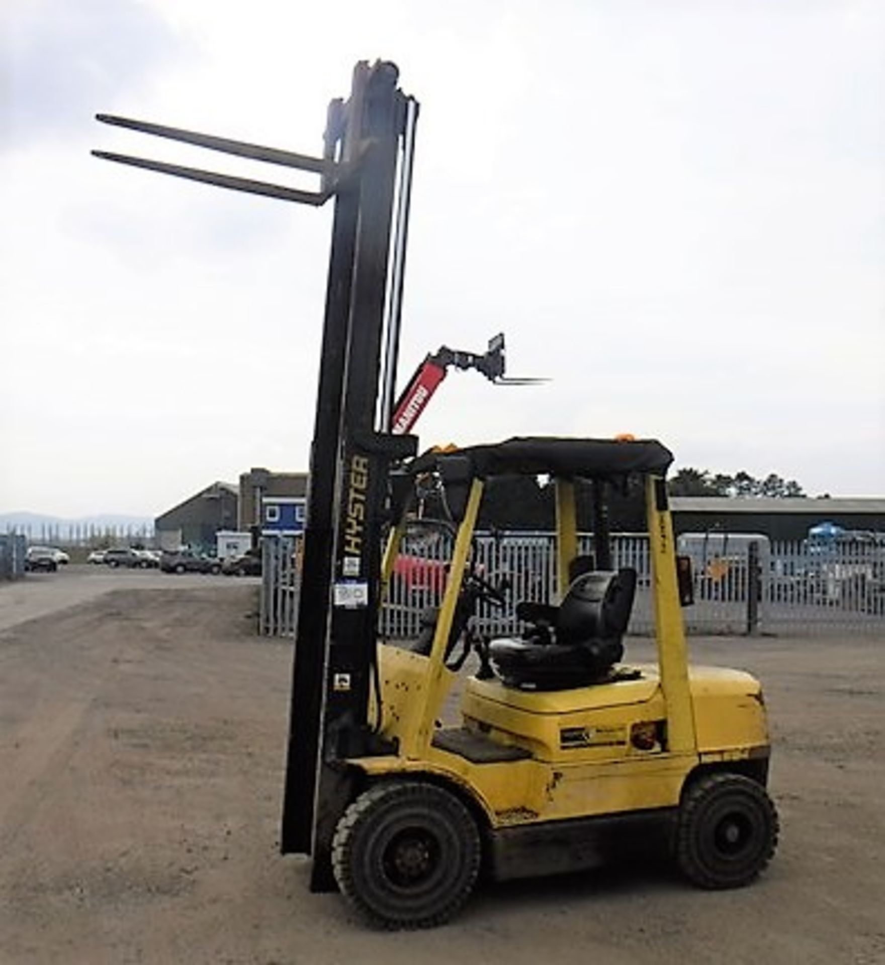 HYSTER H2.50 XM forklift. 5532hrs (not verified)