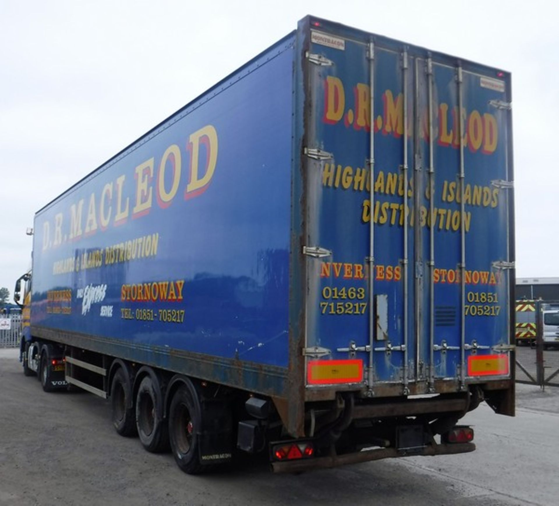 2004 MONTRACON BOXVAN. 3 axle on air suspension. Reg - C166457. DRM36 - Bild 6 aus 9