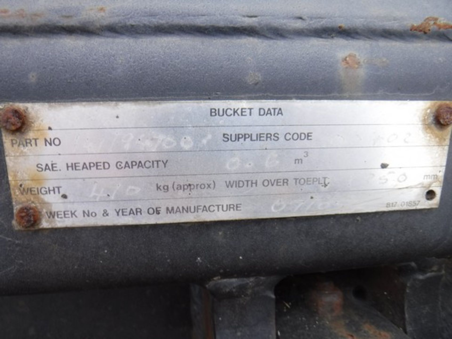 4 in 1 bucket for JCB 2CX - Image 3 of 3