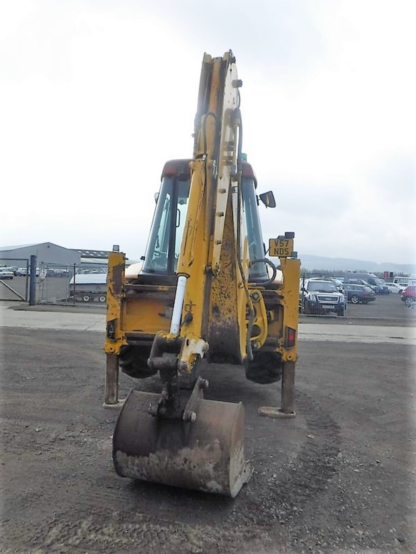 1999 JCB 3CX 4 in 1, forks c/w ditching bucket. No keys. - Bild 4 aus 10