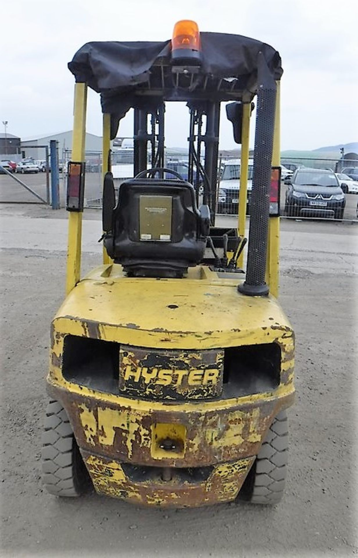 HYSTER H2.50 XM forklift. 5532hrs (not verified) - Image 4 of 7