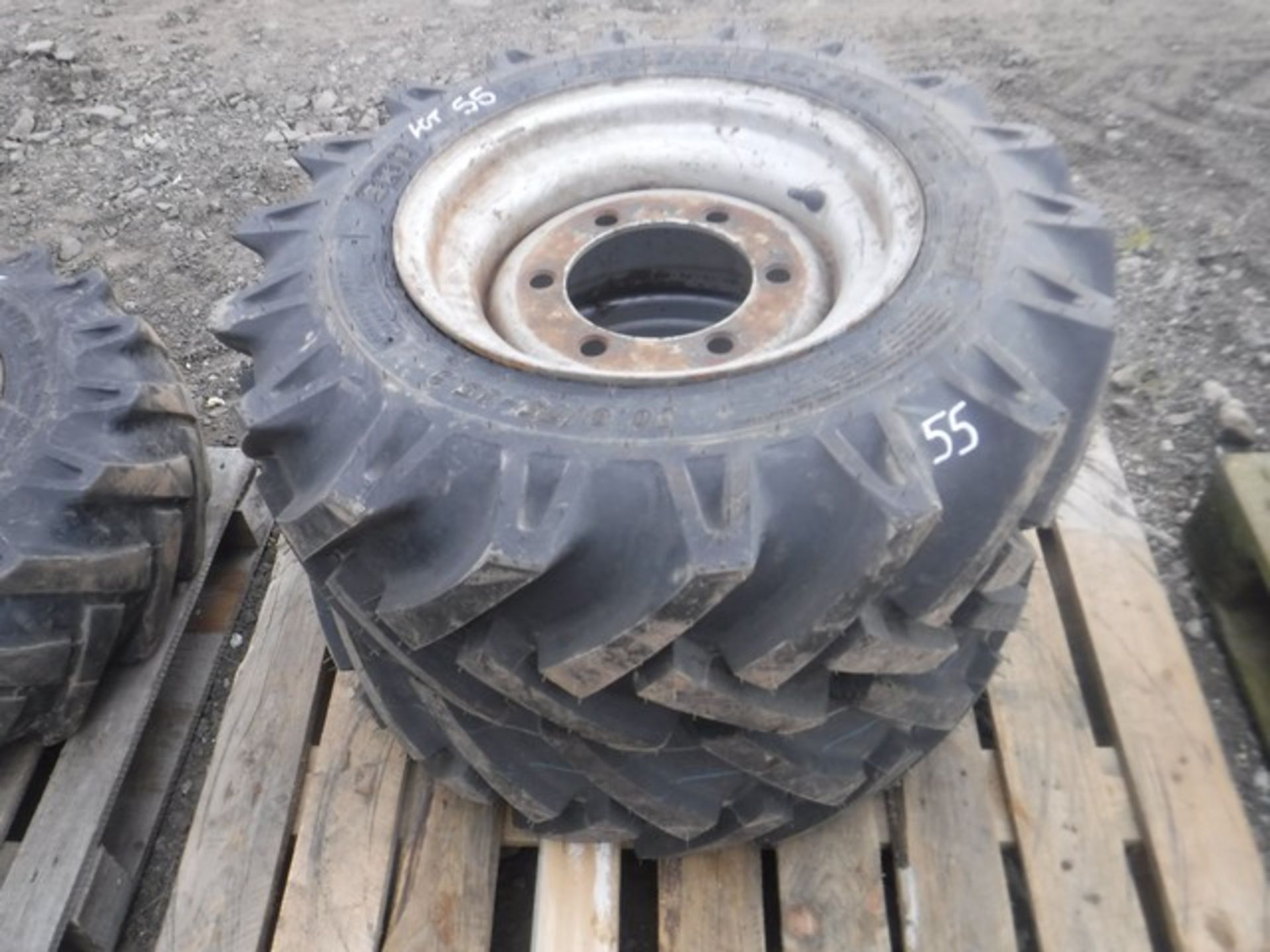 BKT new tyres 10.0/75-15.3 x 2