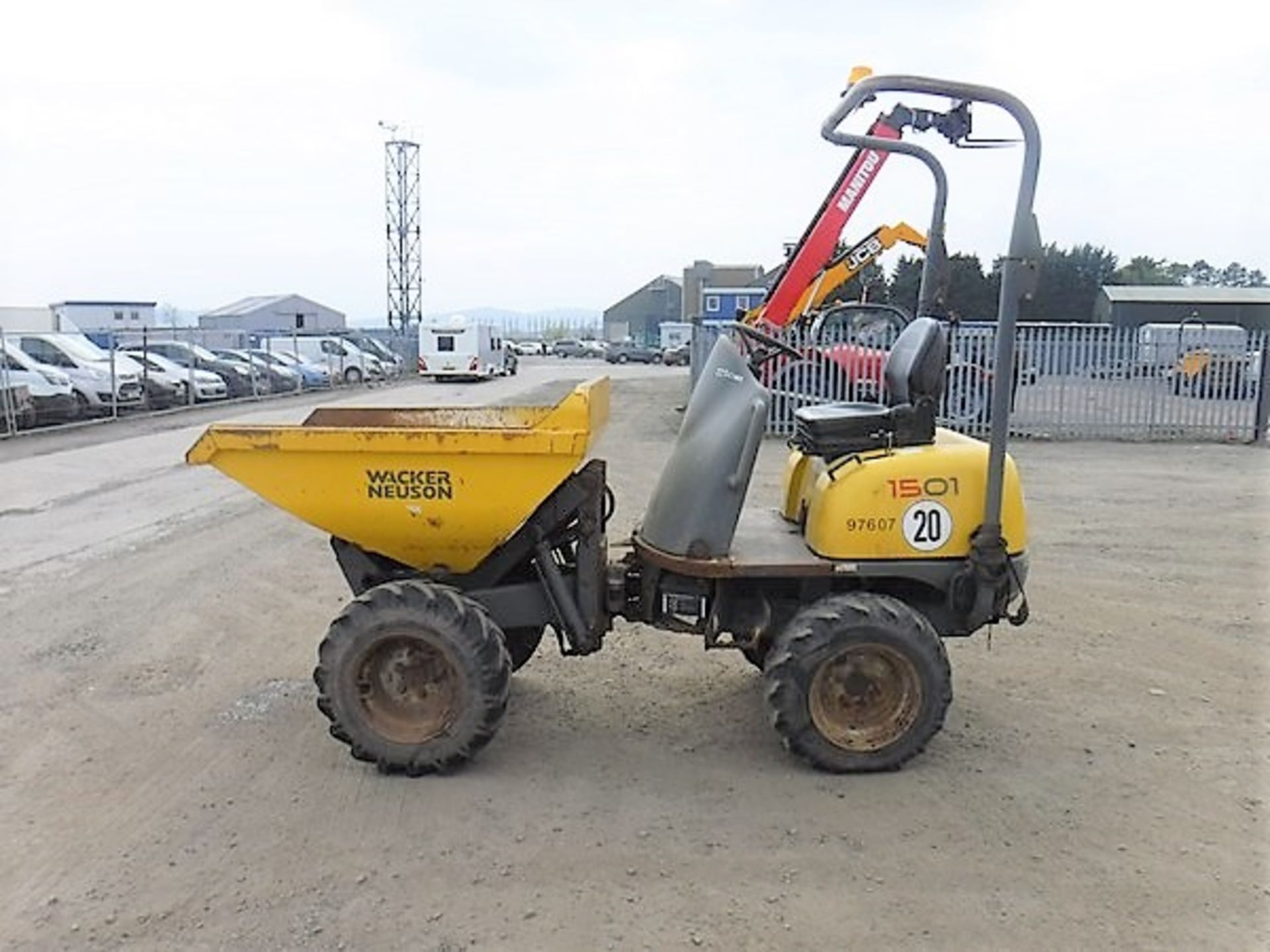 WACKER NEUSON 1501 HITIP DUMPER - Image 5 of 7