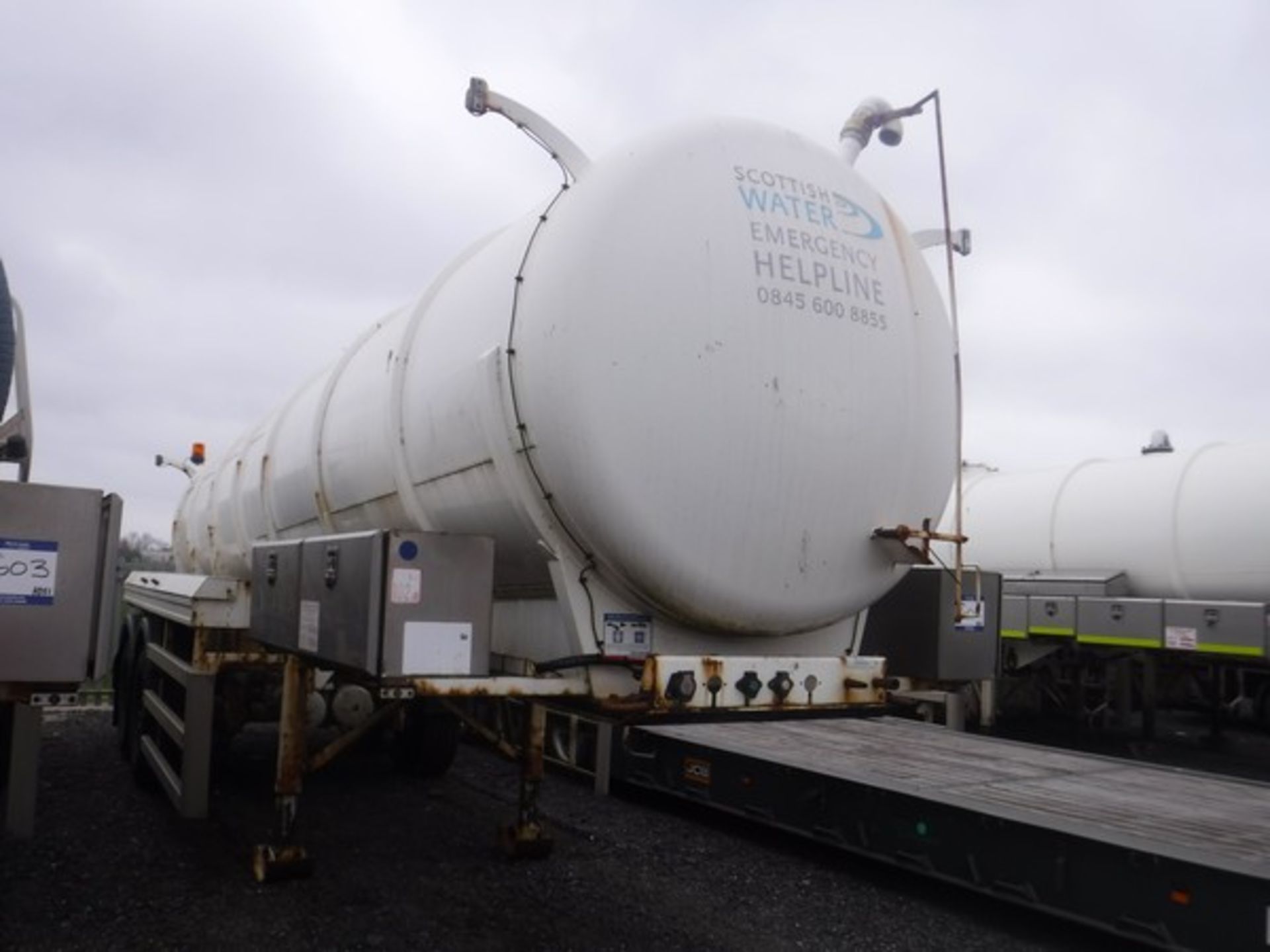 2008 WHALE tanker. 18,000 litre capacity Asset No 2702273. S/N sa 955183280103738