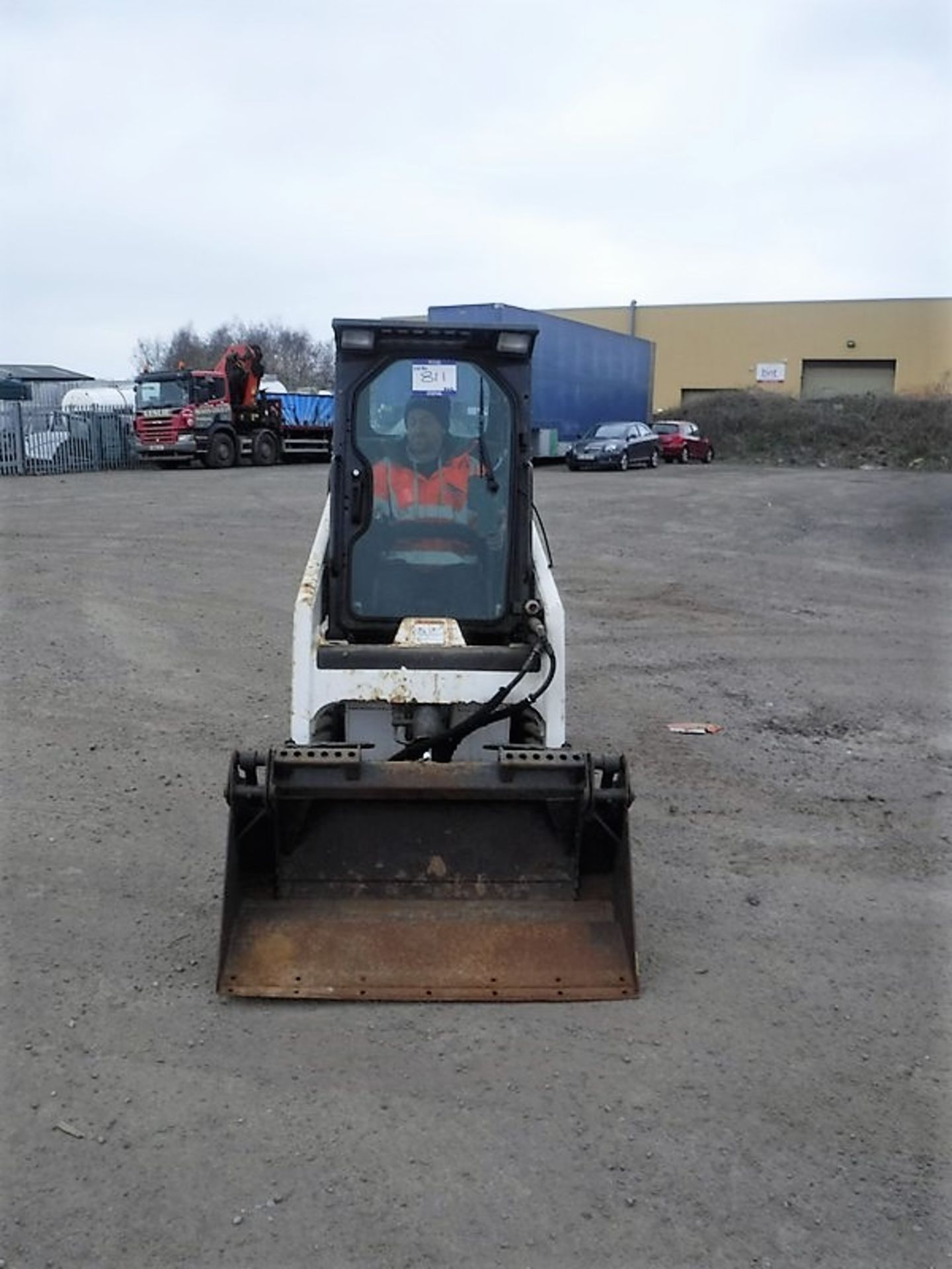 BOBCAT S70 c/w one bucket. 229hrs. S/NA8ET20651. *NO KEYS* - Bild 2 aus 7