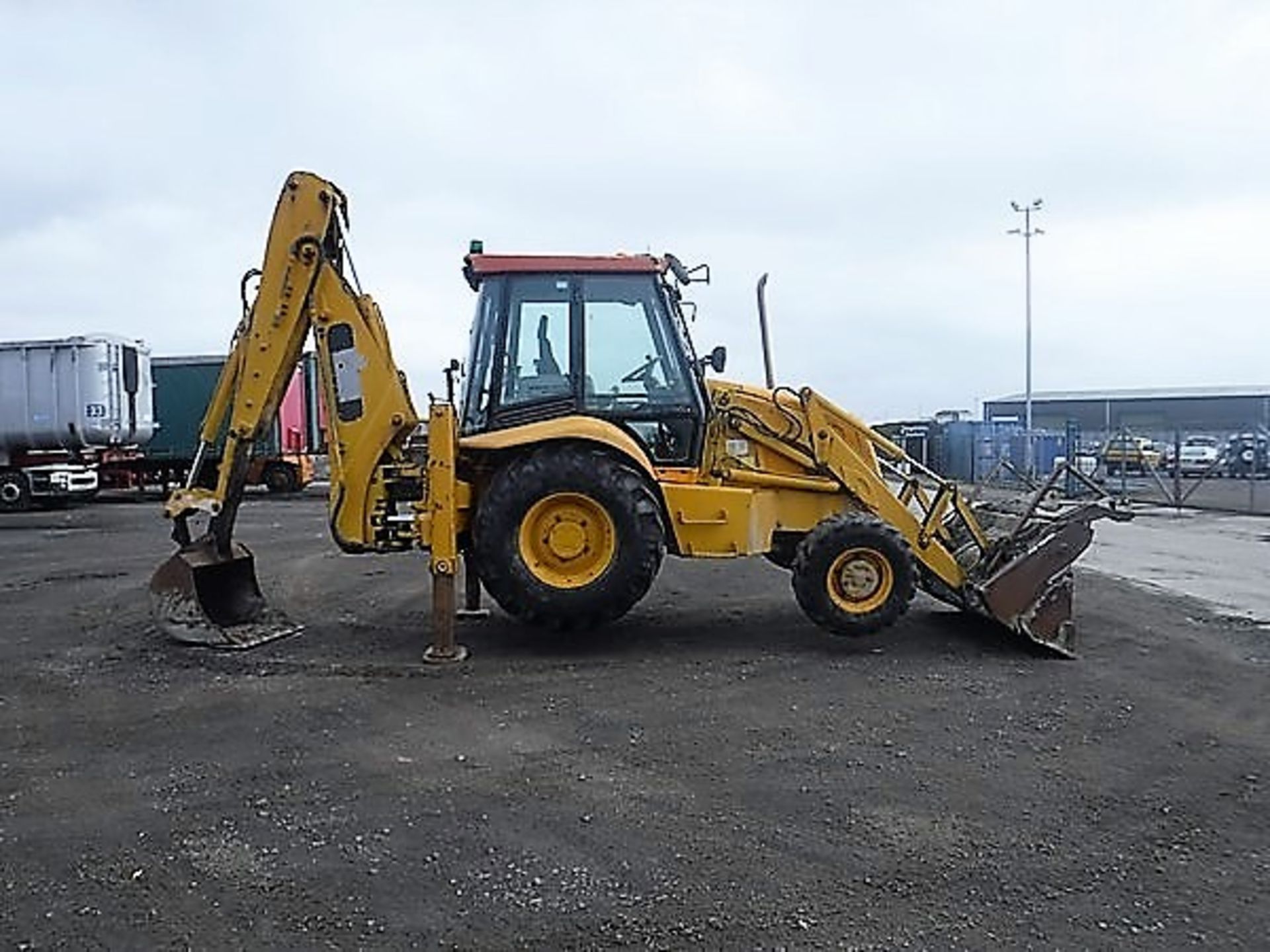 1999 JCB 3CX 4 in 1, forks c/w ditching bucket. No keys. - Bild 3 aus 10