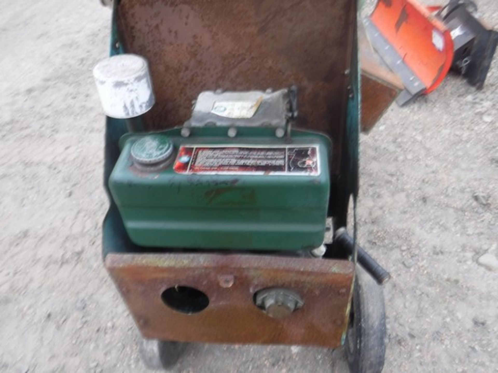 BARROW diesel cement mixer c/w handle - Image 3 of 3