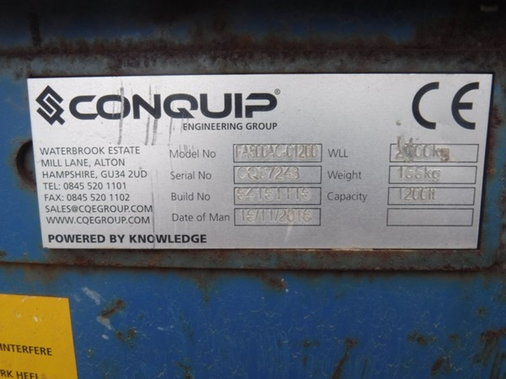 CONQUIP tipping skips x 2. Asset No 6708 &amp; 6252 - Bild 3 aus 4