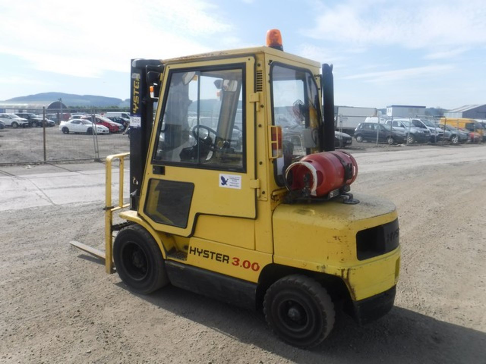 1999 HYSTER H3.00 LPG forklift 4451 hrs (not verified) SN - H177B09206W Asset - 727-9313 - Image 6 of 10