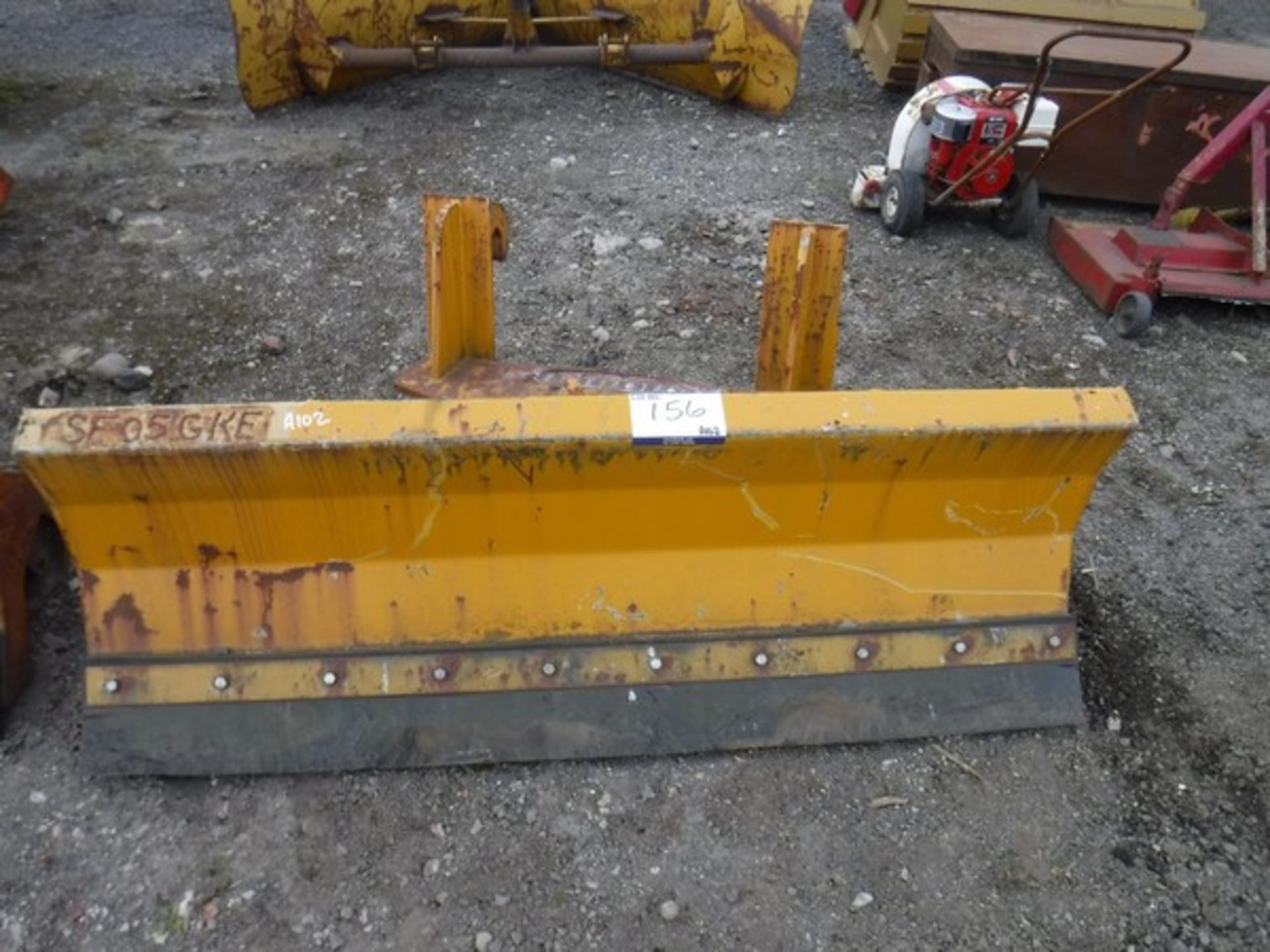 2005 AGRIQUIP snow plough for JCB 2CX