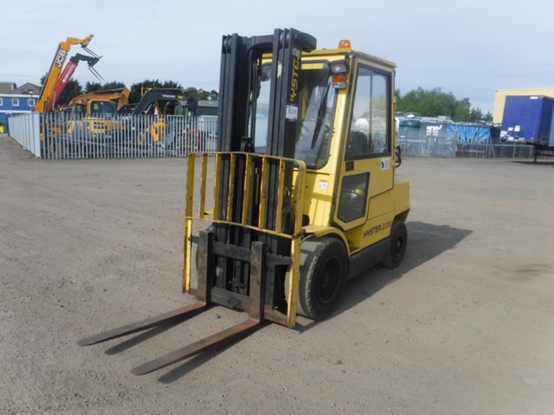 1999 HYSTER H3.00 LPG forklift 4451 hrs (not verified) SN - H177B09206W Asset - 727-9313 - Image 2 of 10