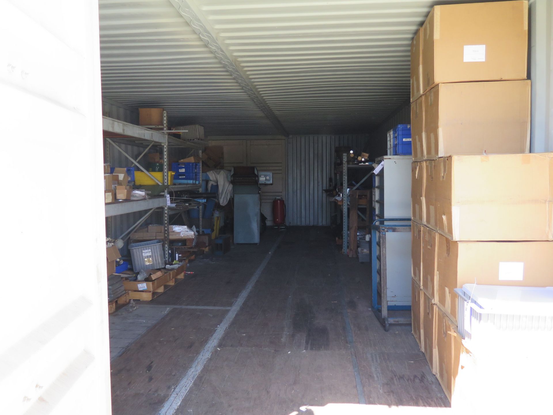 40' DOUBLE-WIDE STORAGE CONTAINER (WELDED TOGATHER) - Image 2 of 4