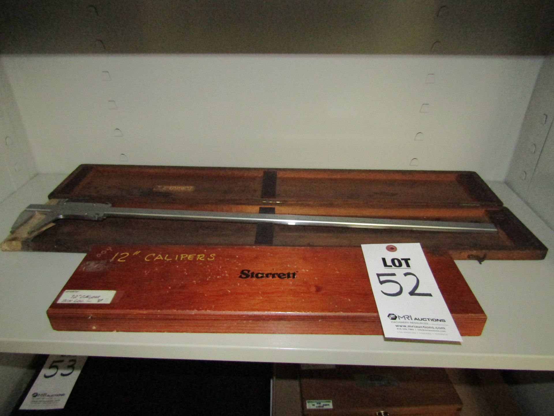 STARRETT 26" AND 13" VERNIER CALIPERS