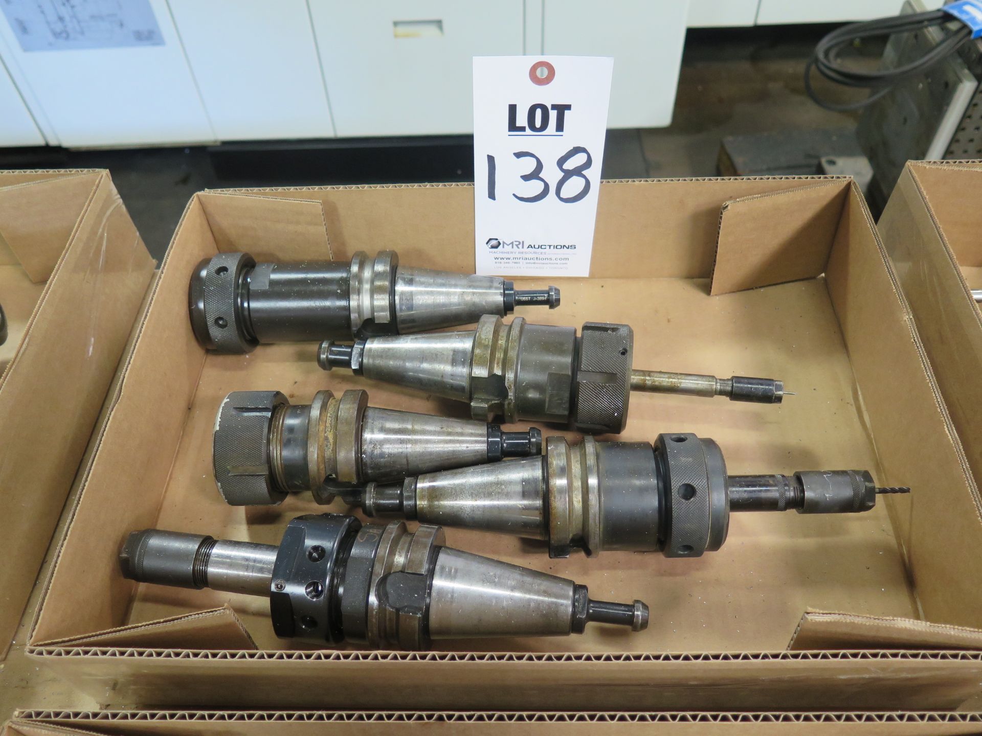 BT-40 TAPER COLLET CHUCKS (5)