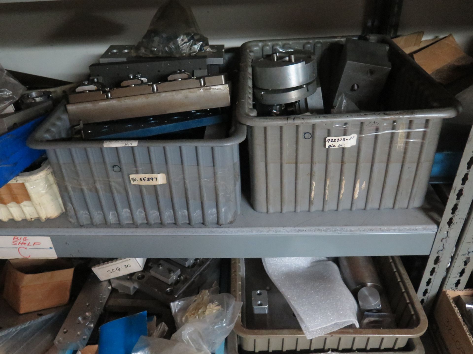 ALUMINUM, STAINLESS AND STEELS W/ BINS AND SHELVING (MUST TAKE ALL) - Image 12 of 12