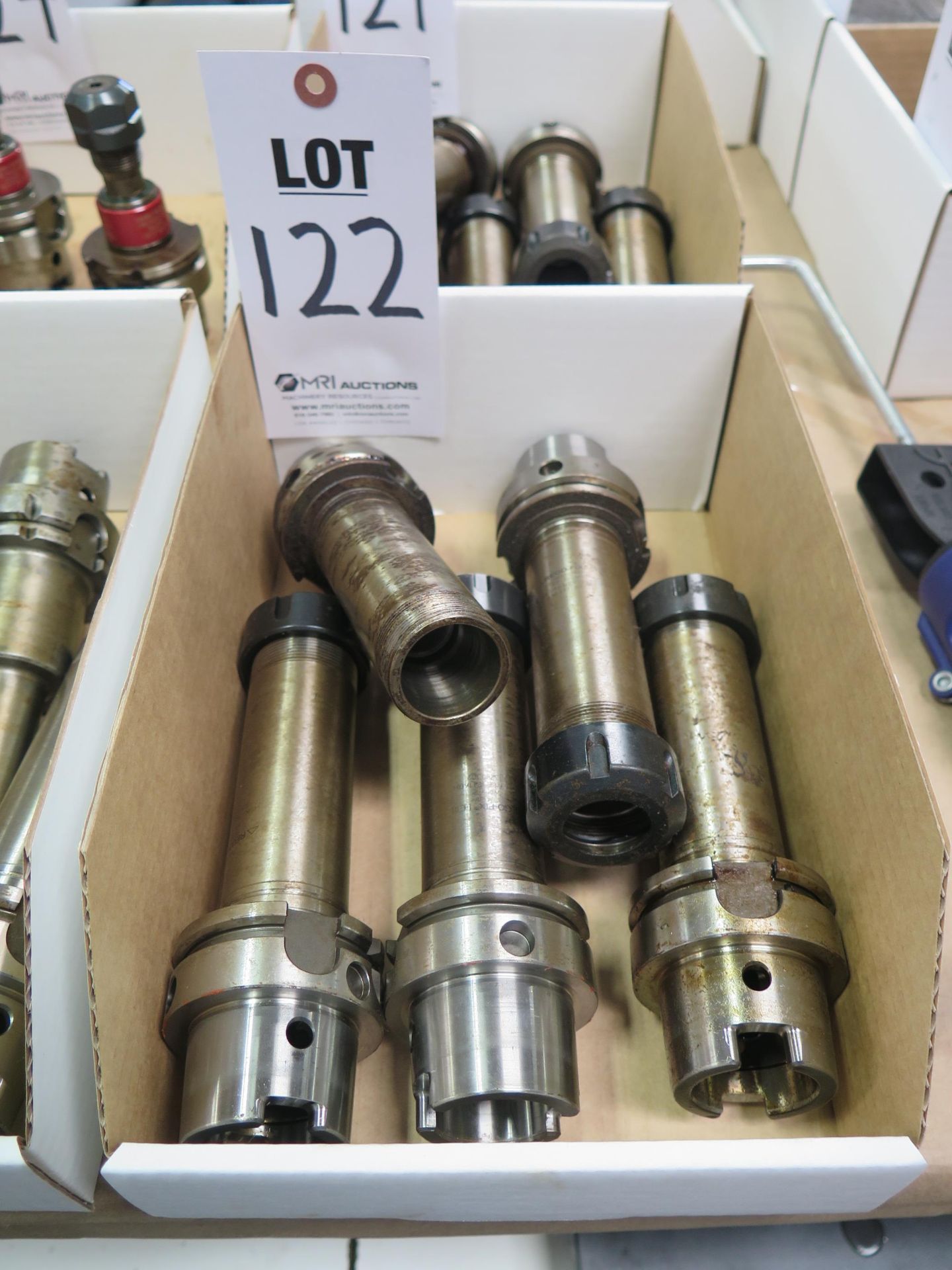 HSK-A63 TAPER COLLET CHUCKS (5)