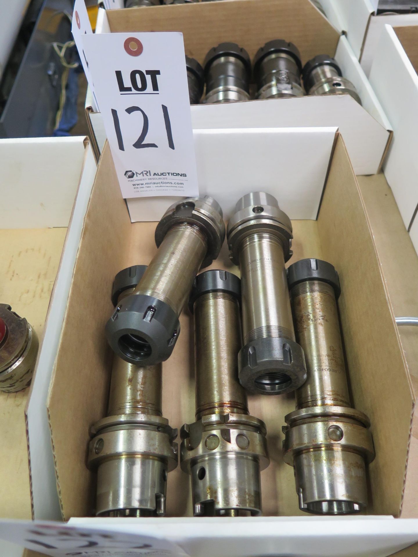 HSK-A63 TAPER COLLET CHUCKS (5)