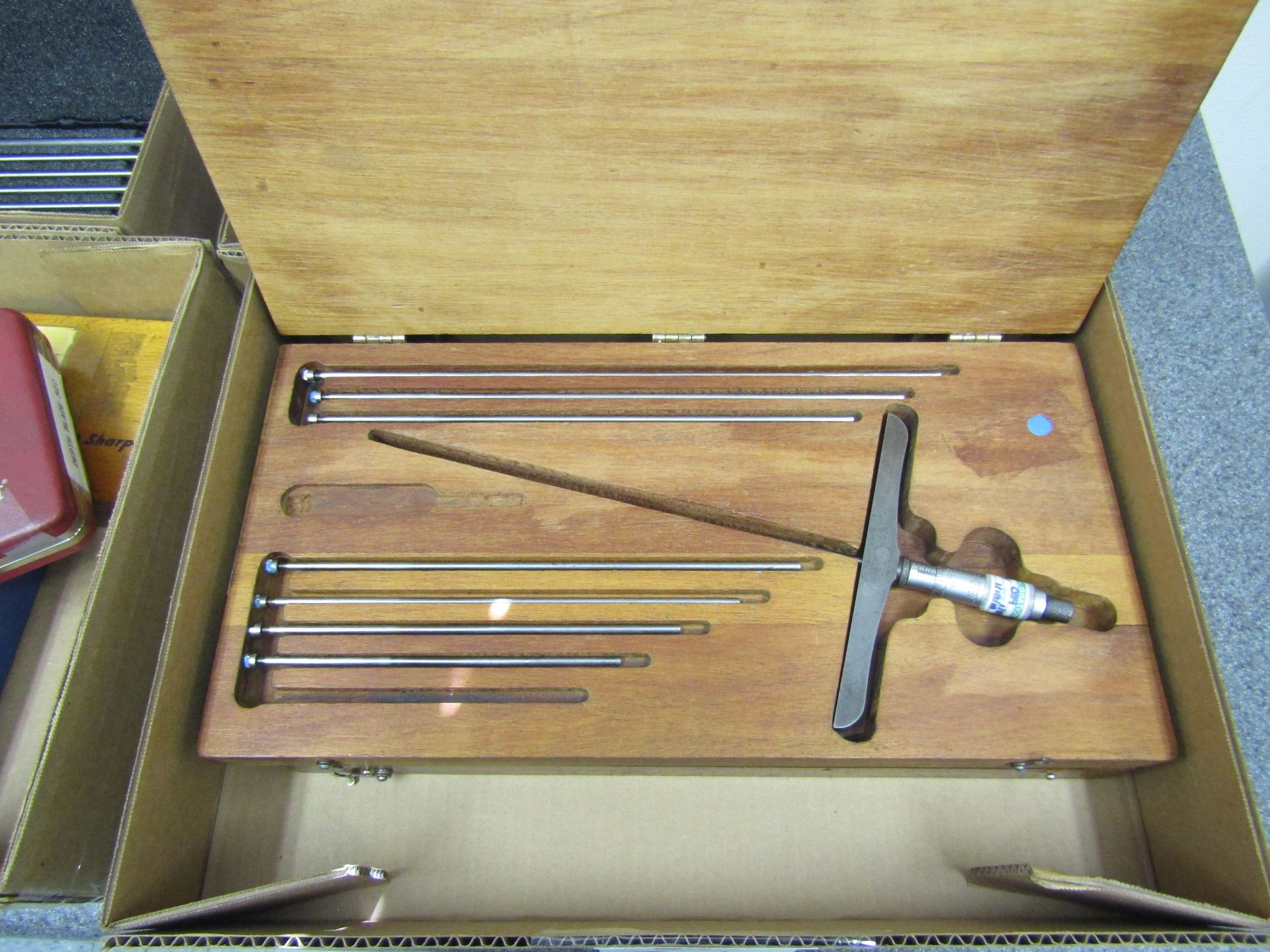 STARRETT 0-6" DEPTH MICS (4) - Image 3 of 5