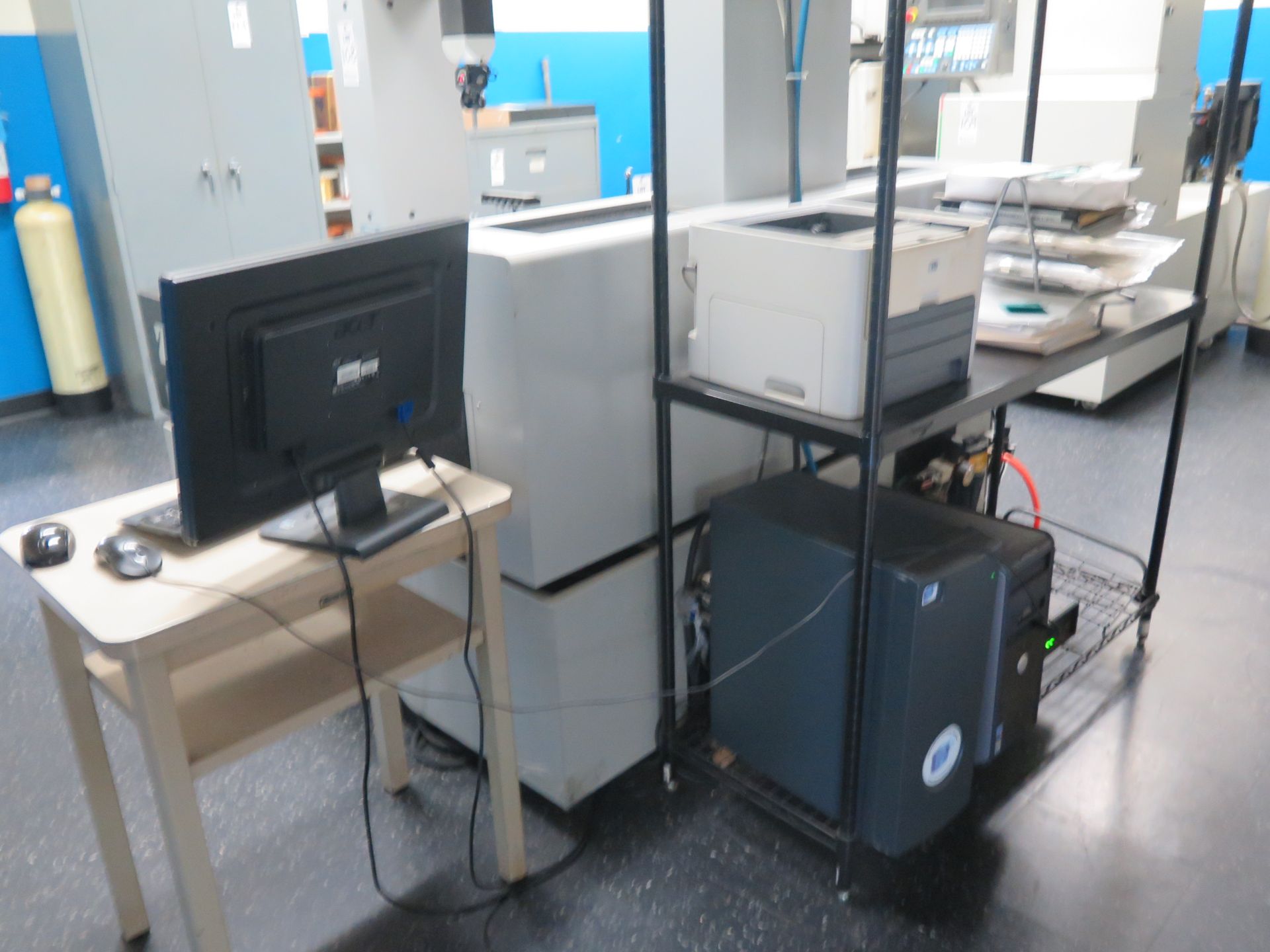 ZEISS WMM850 CMM MACHINE S/N 71756 W/ RENISHAW PH10T MOTORIZED PROBE HEAD, RENISHAW MCR20 6- - Image 4 of 8