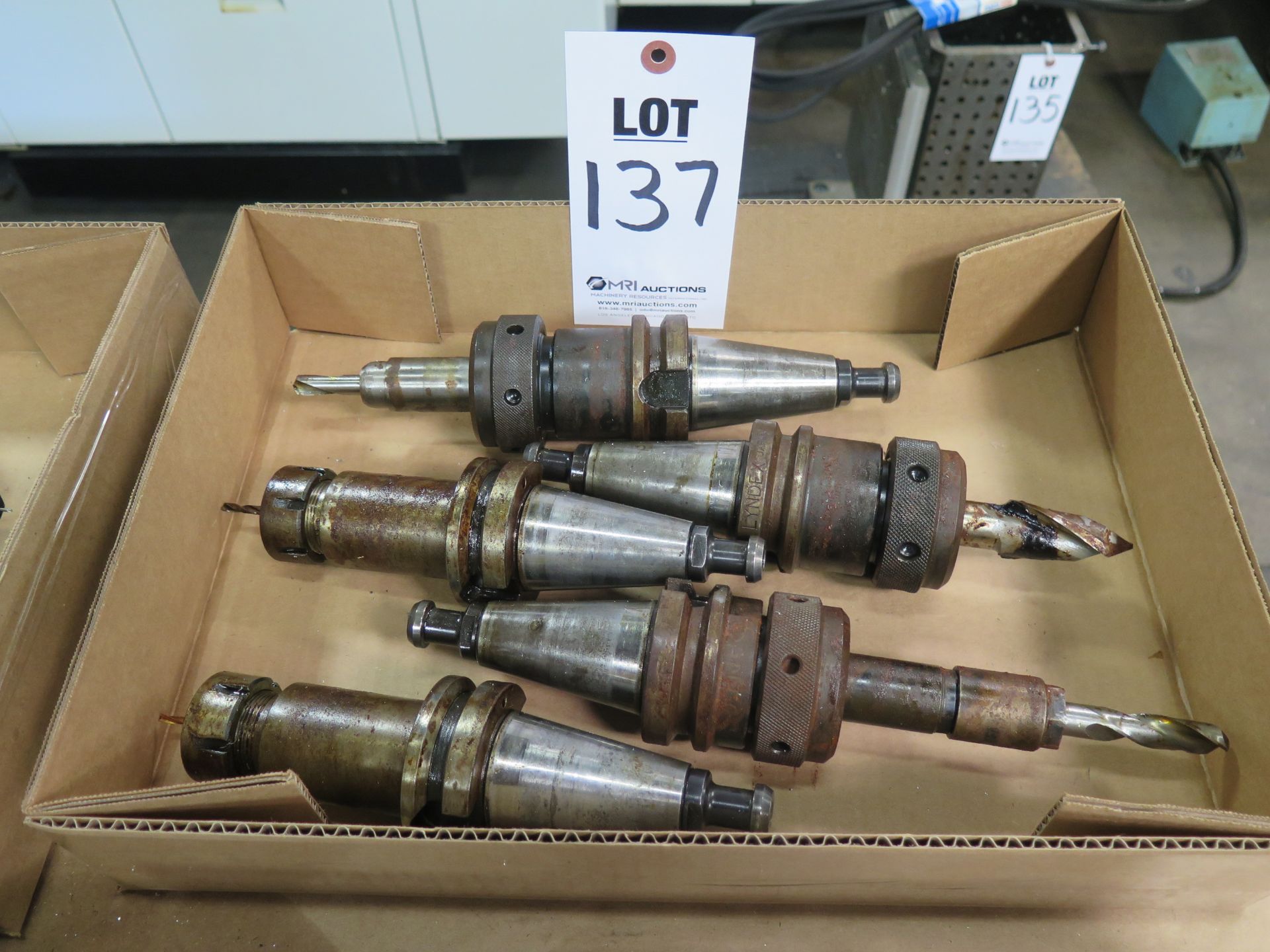 BT-40 TAPER COLLET CHUCKS (5)