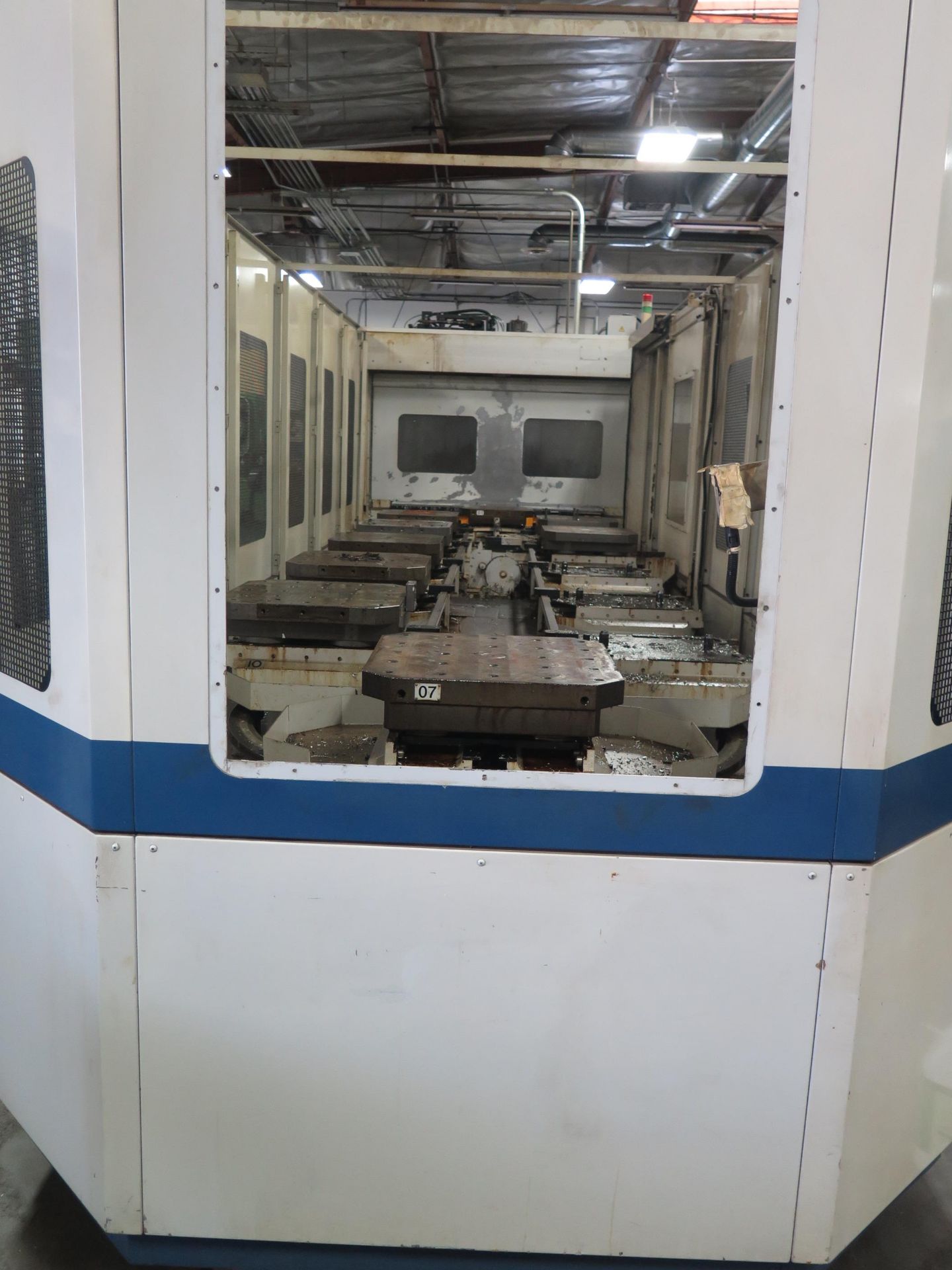 MORI SEIKI MH-500 12-PALLET 4-AXIS CNC HORIZONTAL MACHINING CENTER S/N 957 W/ MORI SEIKI MSC-516 - Image 13 of 14