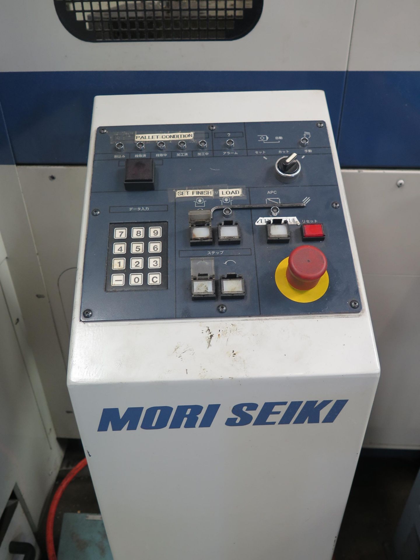 MORI SEIKI MH-500 12-PALLET 4-AXIS CNC HORIZONTAL MACHINING CENTER S/N 957 W/ MORI SEIKI MSC-516 - Image 4 of 14