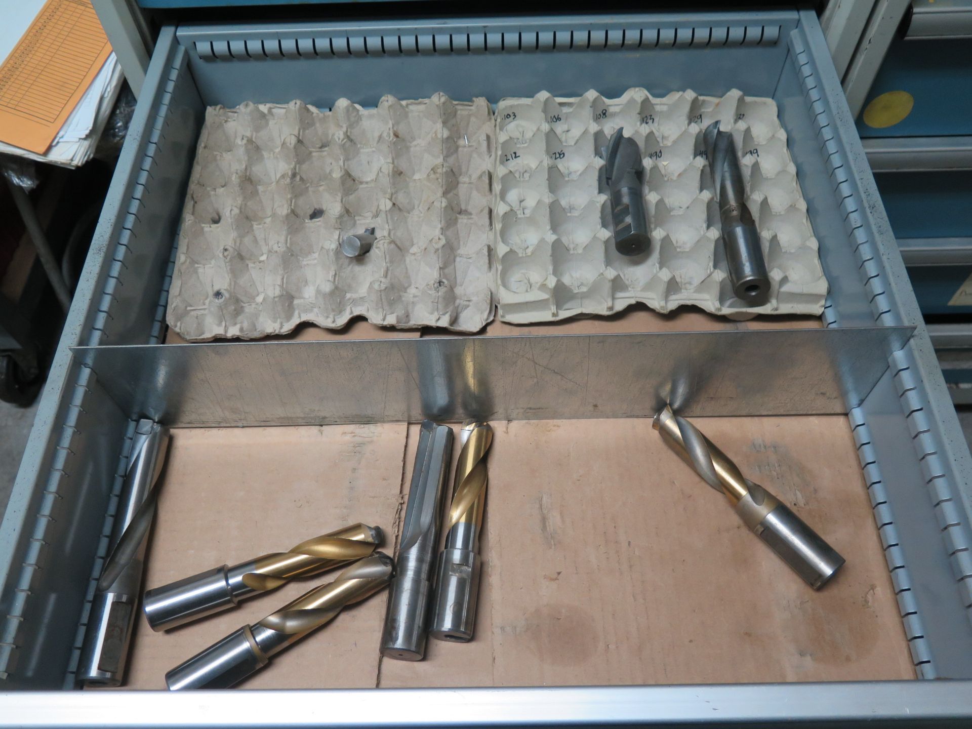 LISTA 9-DRAWER TOOLING CABINET W/ MISC - Image 7 of 10