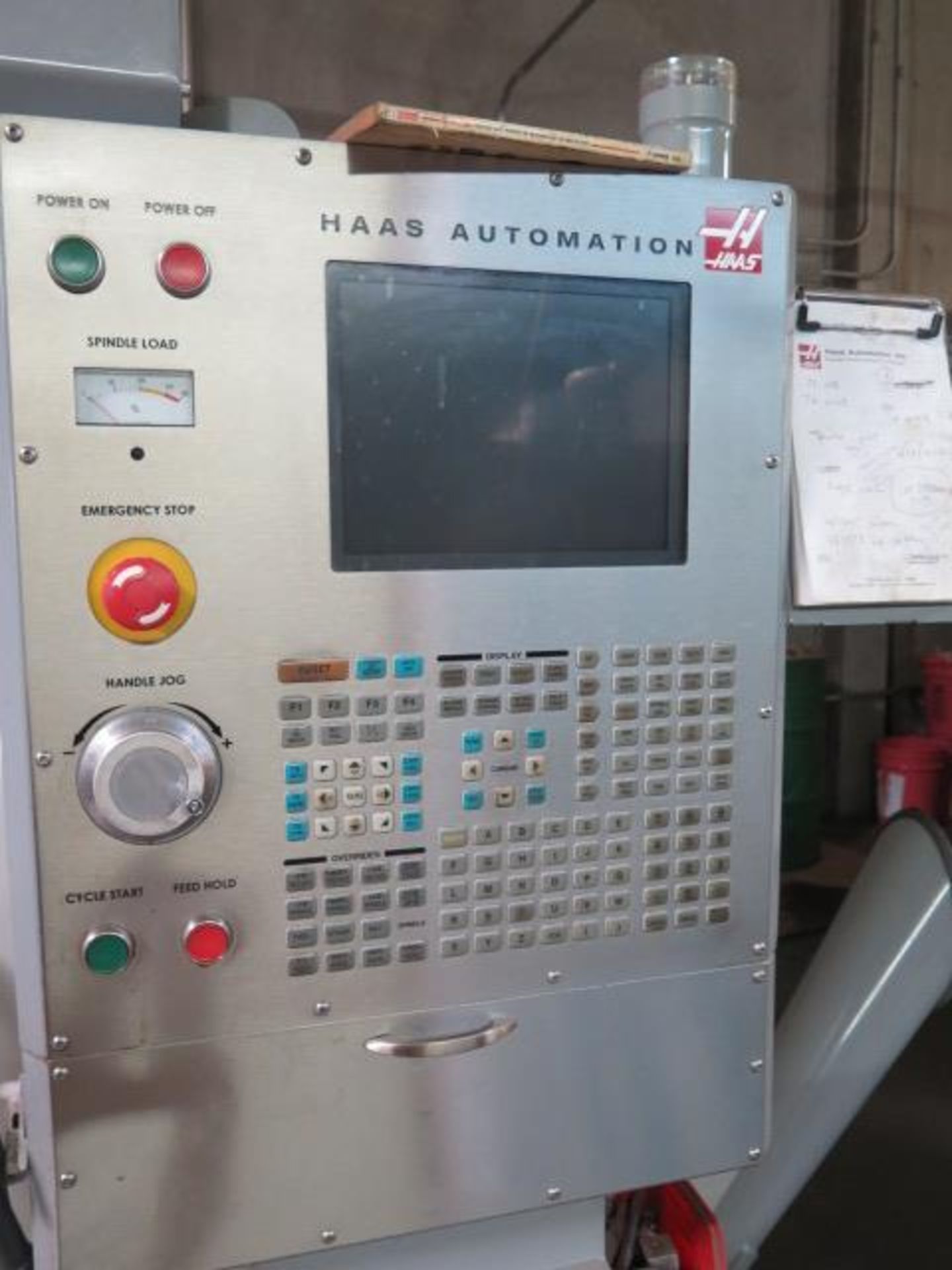 2006 Haas SL-20 CNC Turning Center s/n 73236 w/ Haas Controls, Tool Presetter, 10-Station Turret, - Image 5 of 17