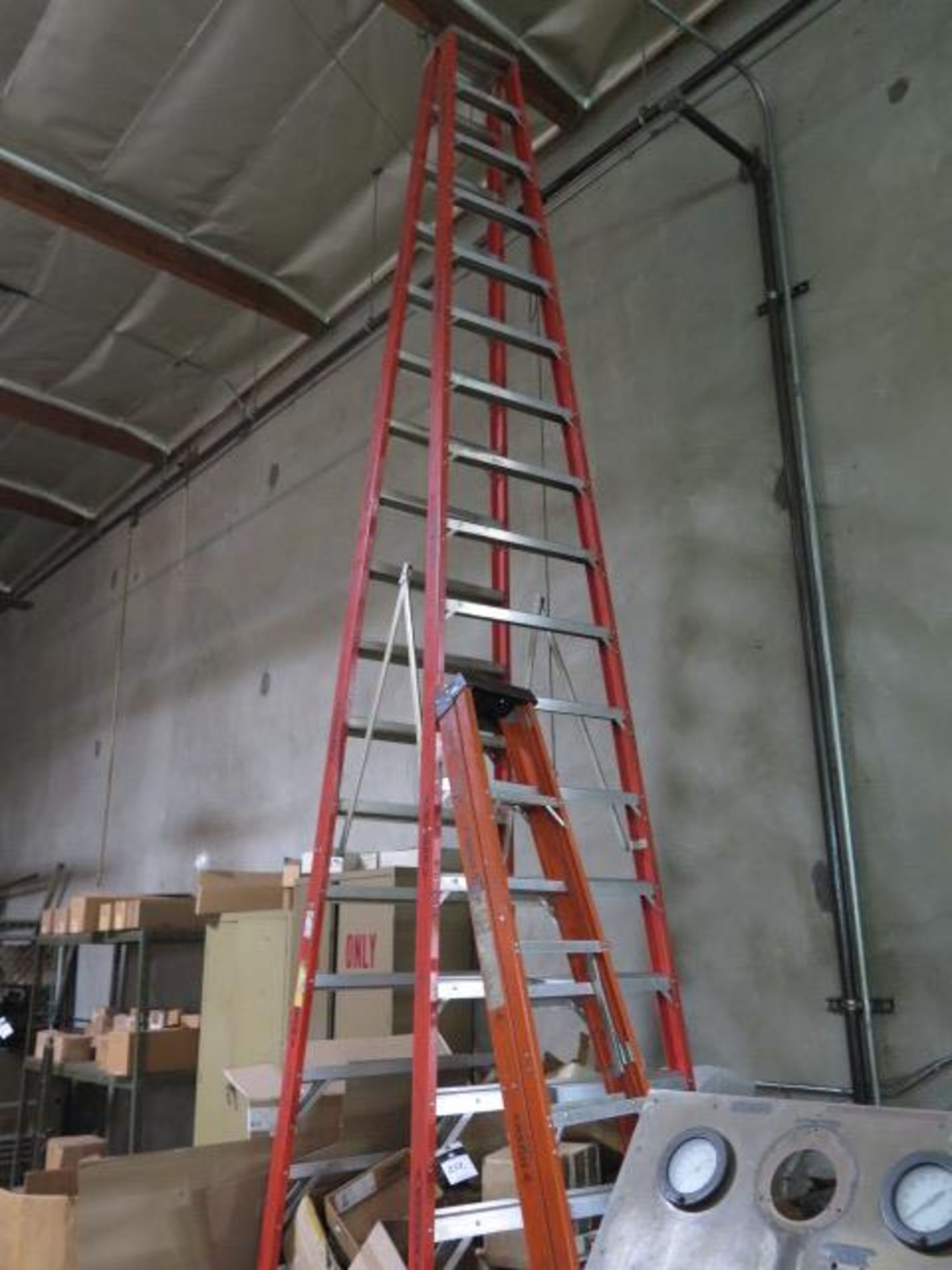 Werner 18' and 8' Ladders